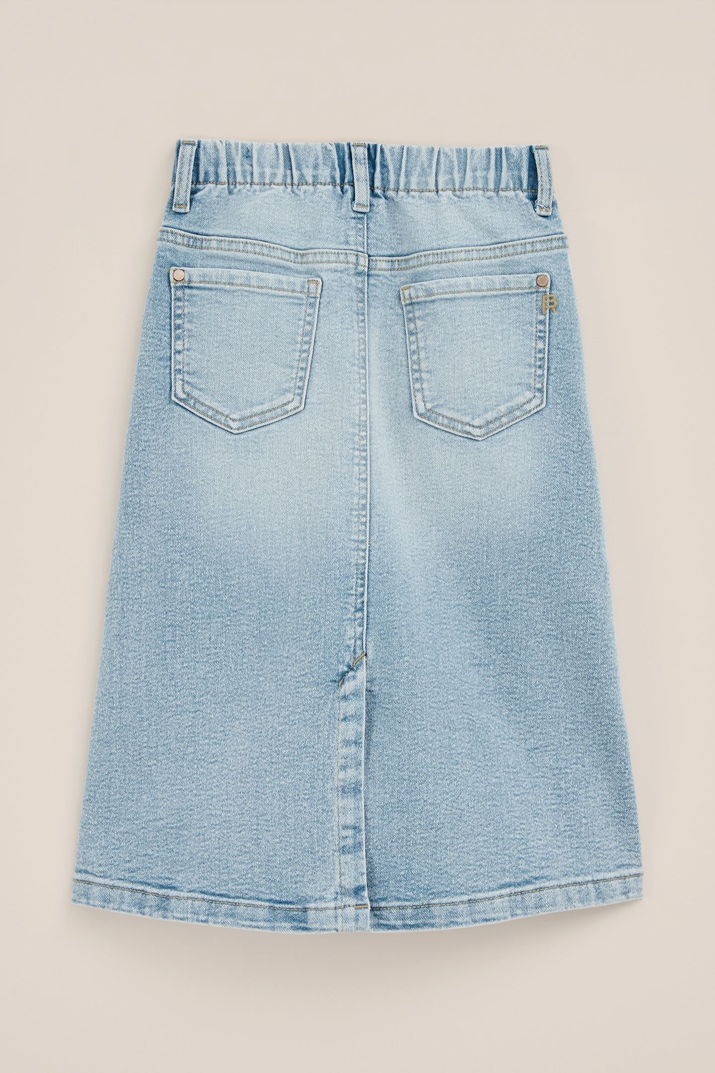 SKIRT MEDIUM LENGTH LIGHT BLUE 8