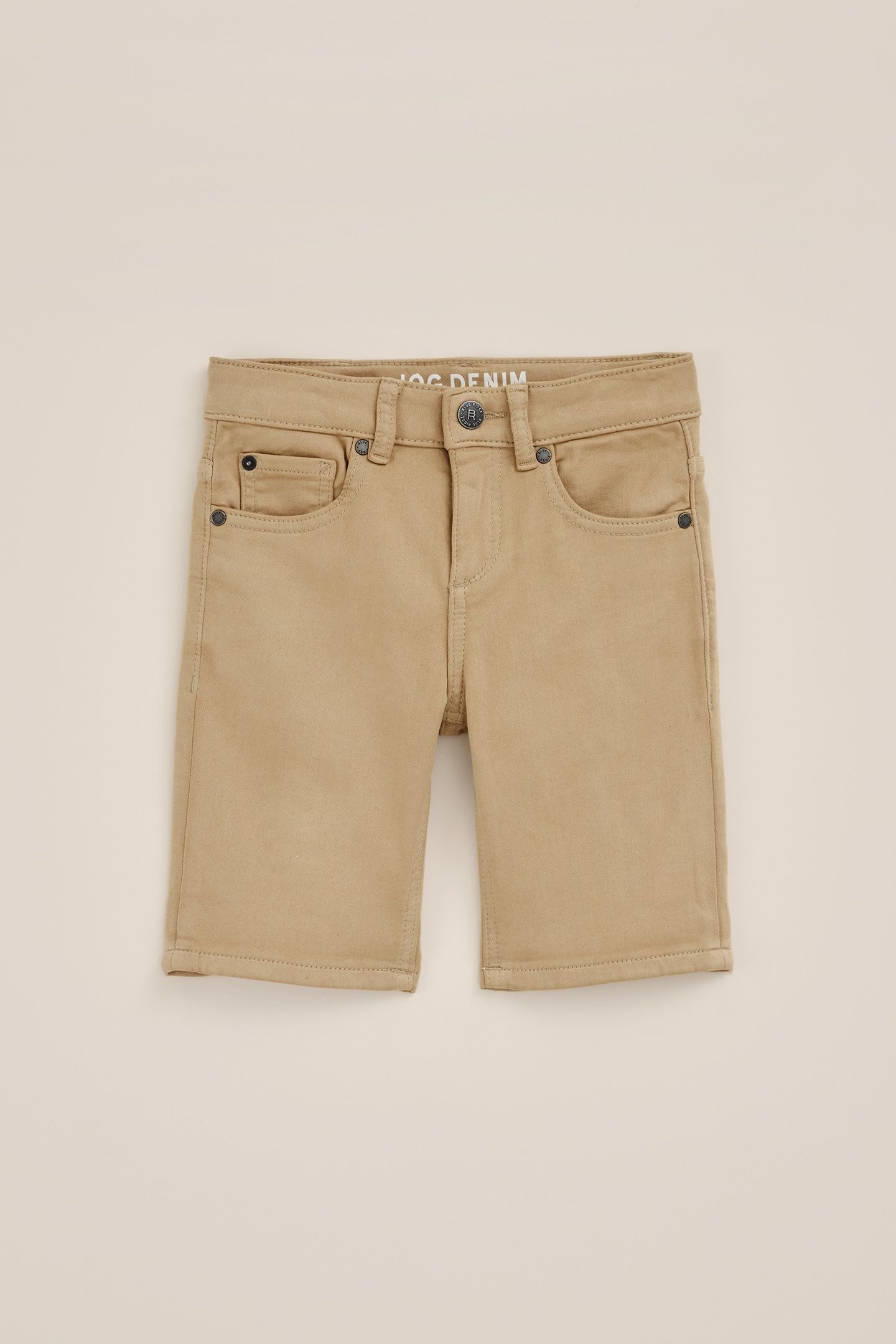 5-POCKET MID WAIST BEIGE 10