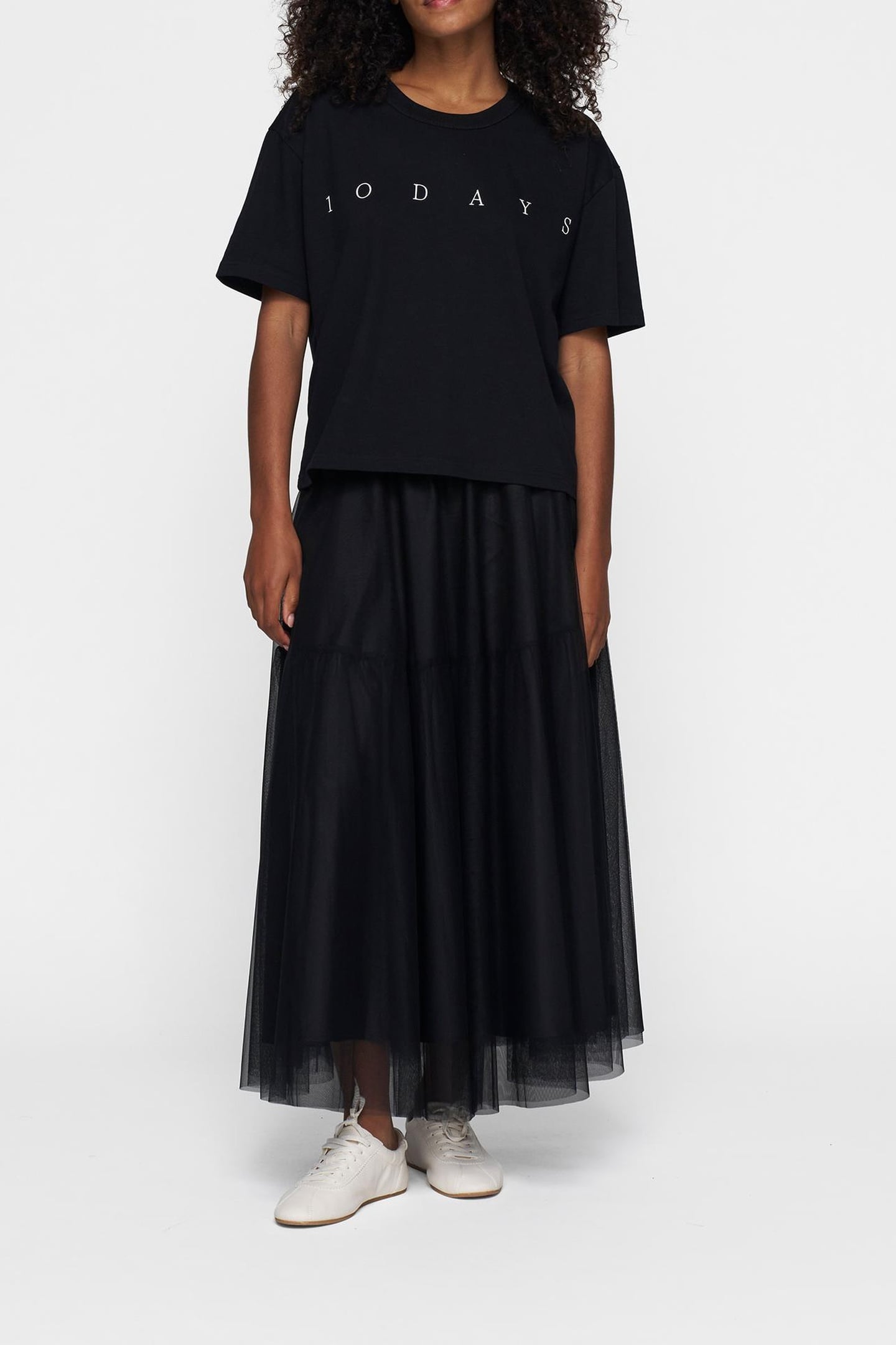 TULLE SKIRT BLACK 2