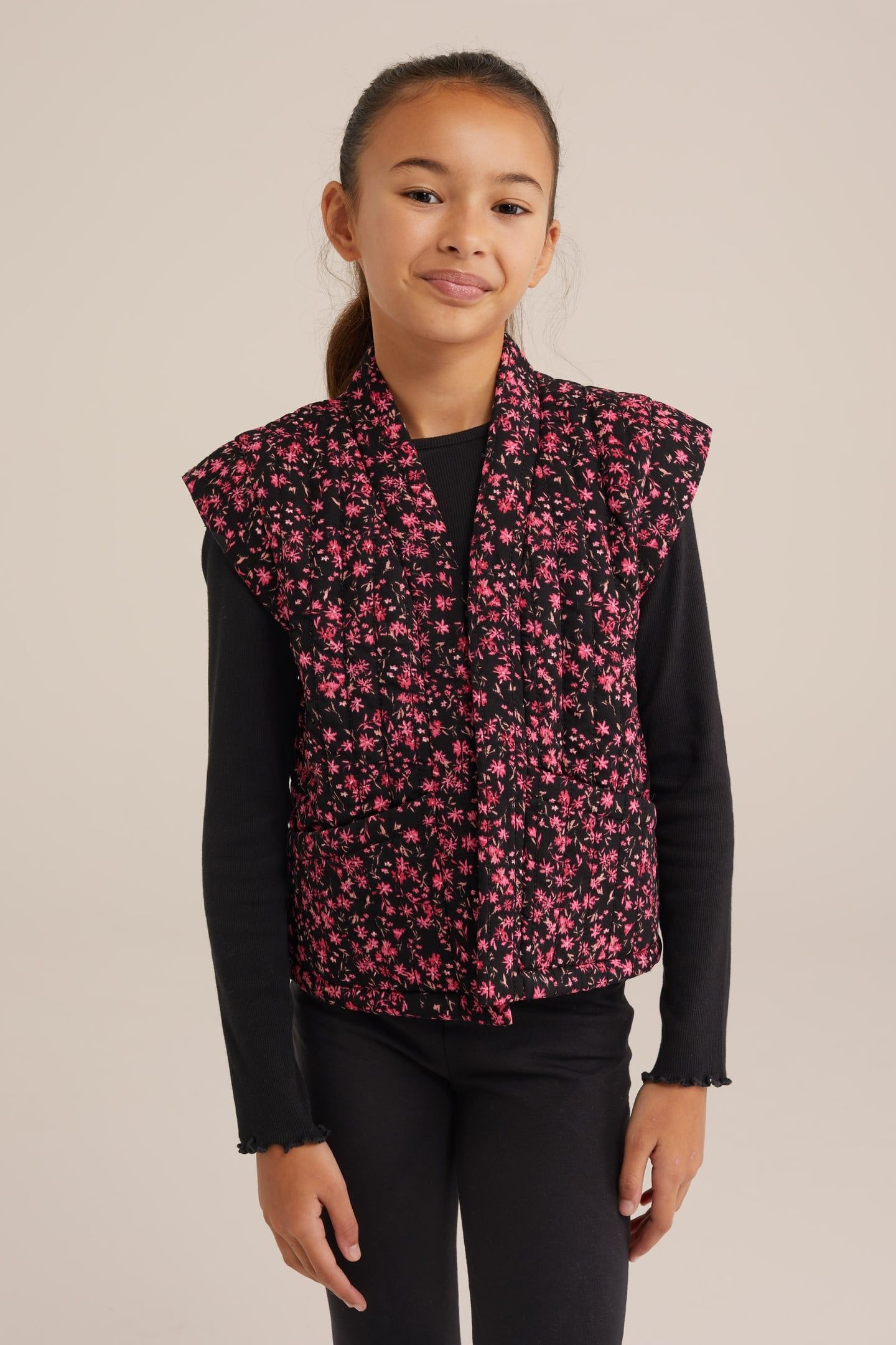 GILET PINK 1