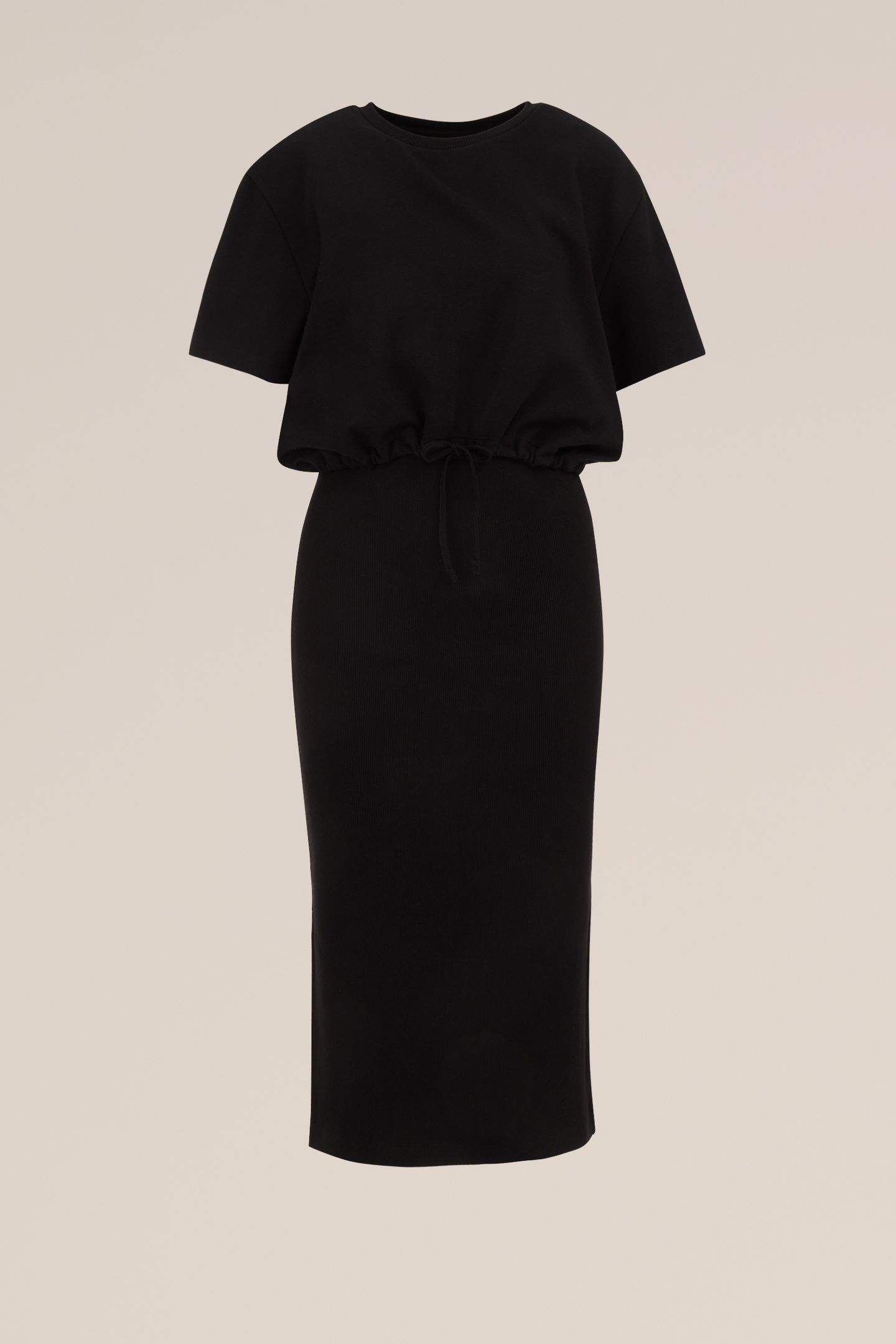 DRESS MID LENGTH BLACK 10