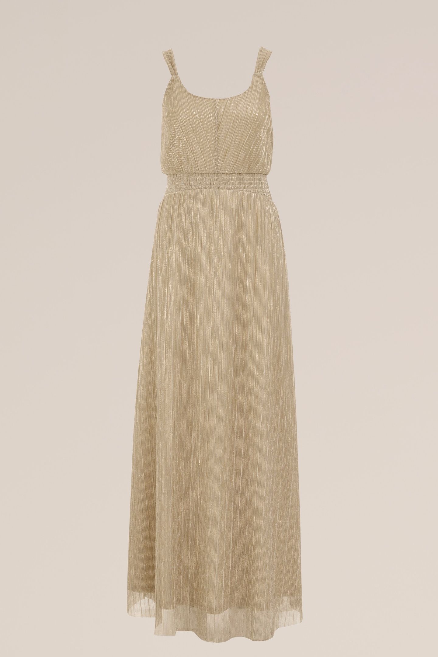 DRESS MAXI LENGTH GOLD 10