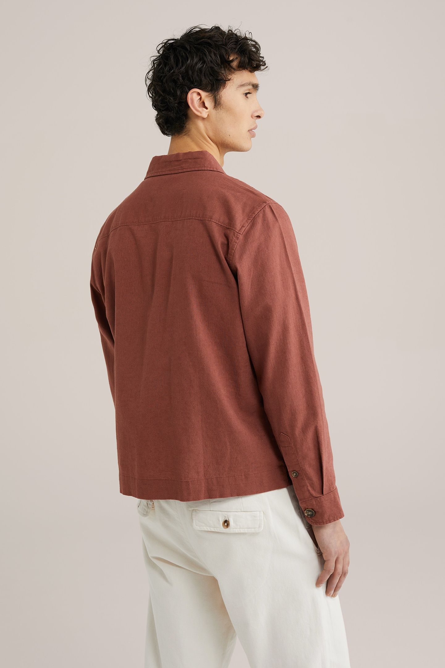 OVERSHIRT RUST BROWN 9