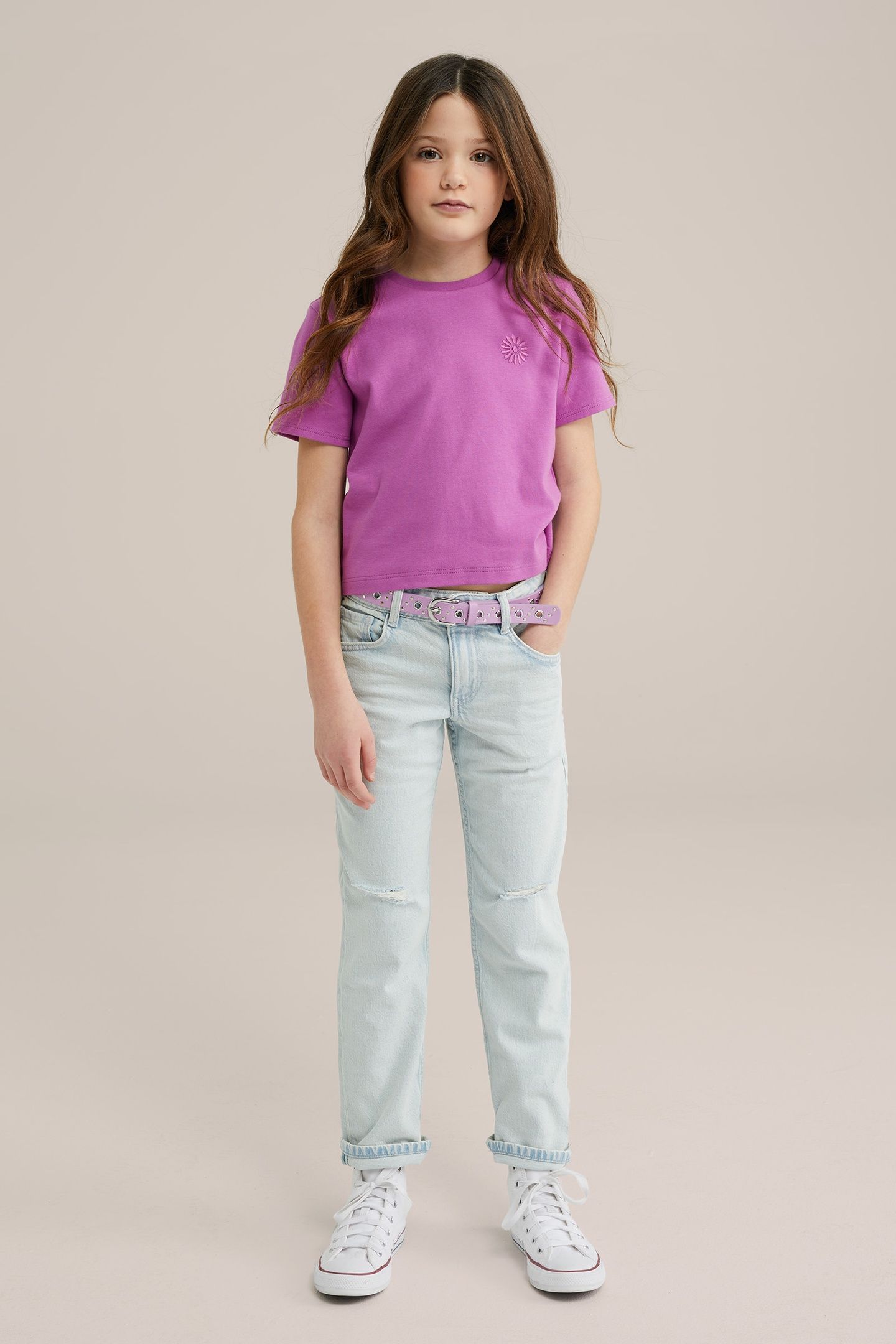5-POCKET HIGH RISE LIGHT BLUE 9