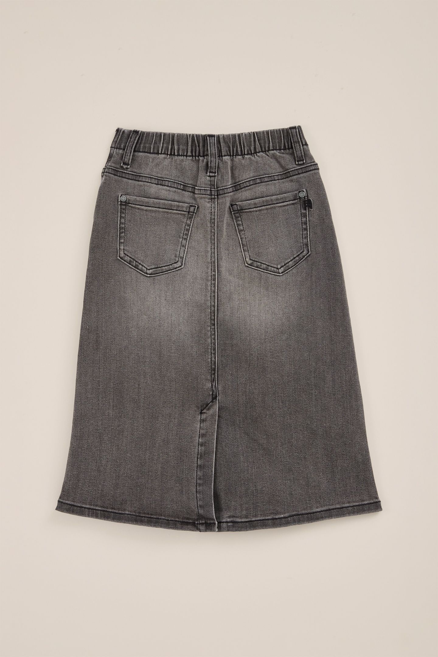 SKIRT MEDIUM LENGTH BLENDED DARK GREY 7