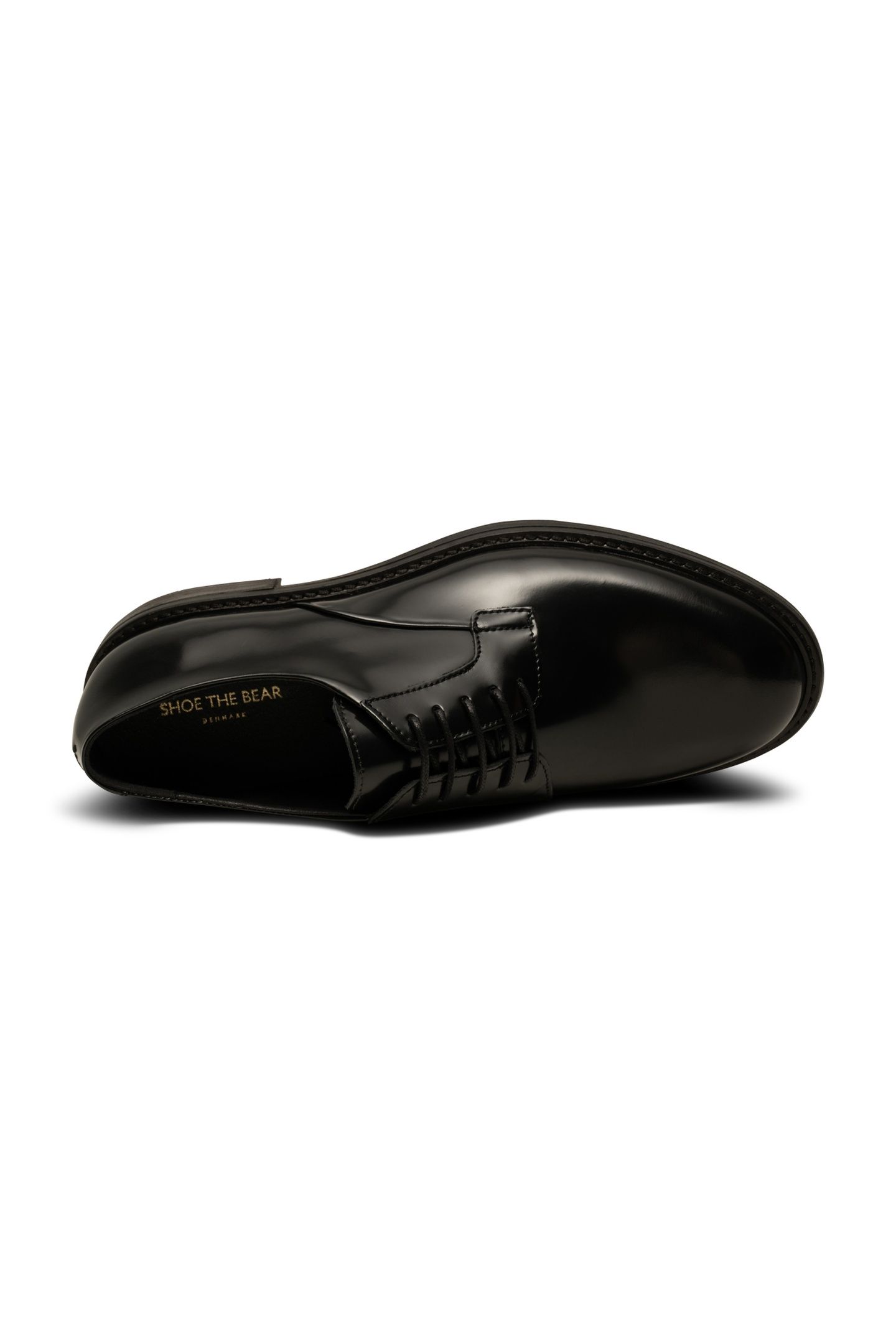 STANLEY DERBY POLIDO LEATHER SHOES BLACK 3