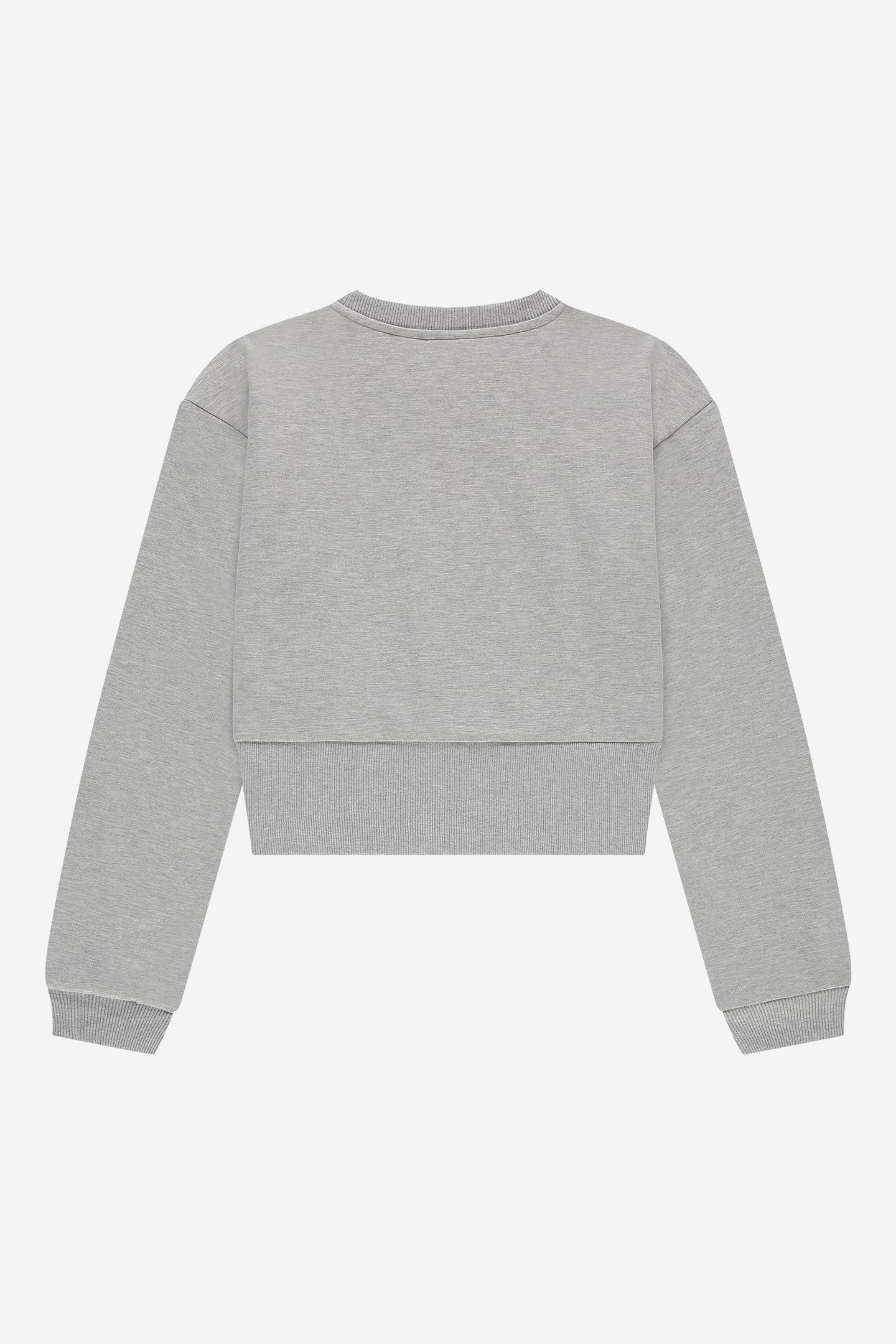 YVI SWEATSHIRT LIGHT GREY MELANGE 3