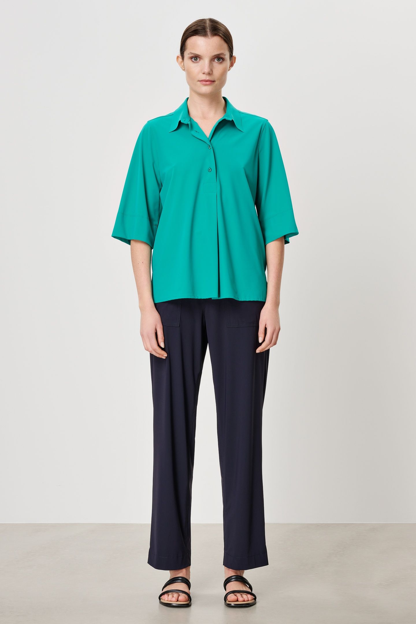 ARLES POLO TOP CARIBBEAN GREEN 1