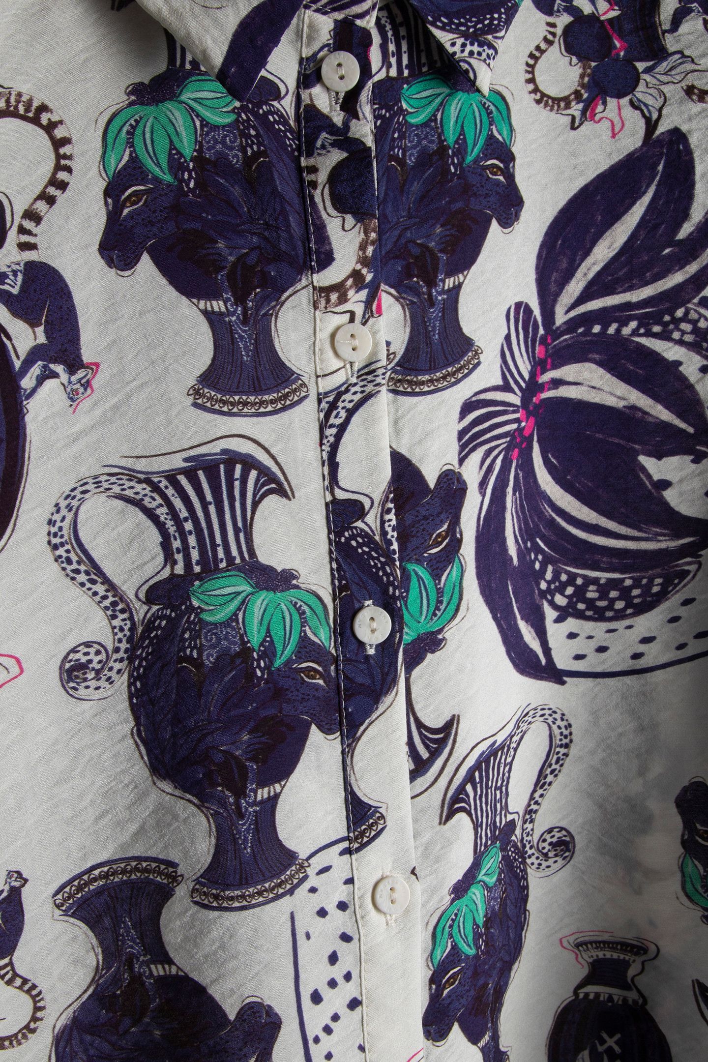 BLOUSE MILLY VASES CREAM 4