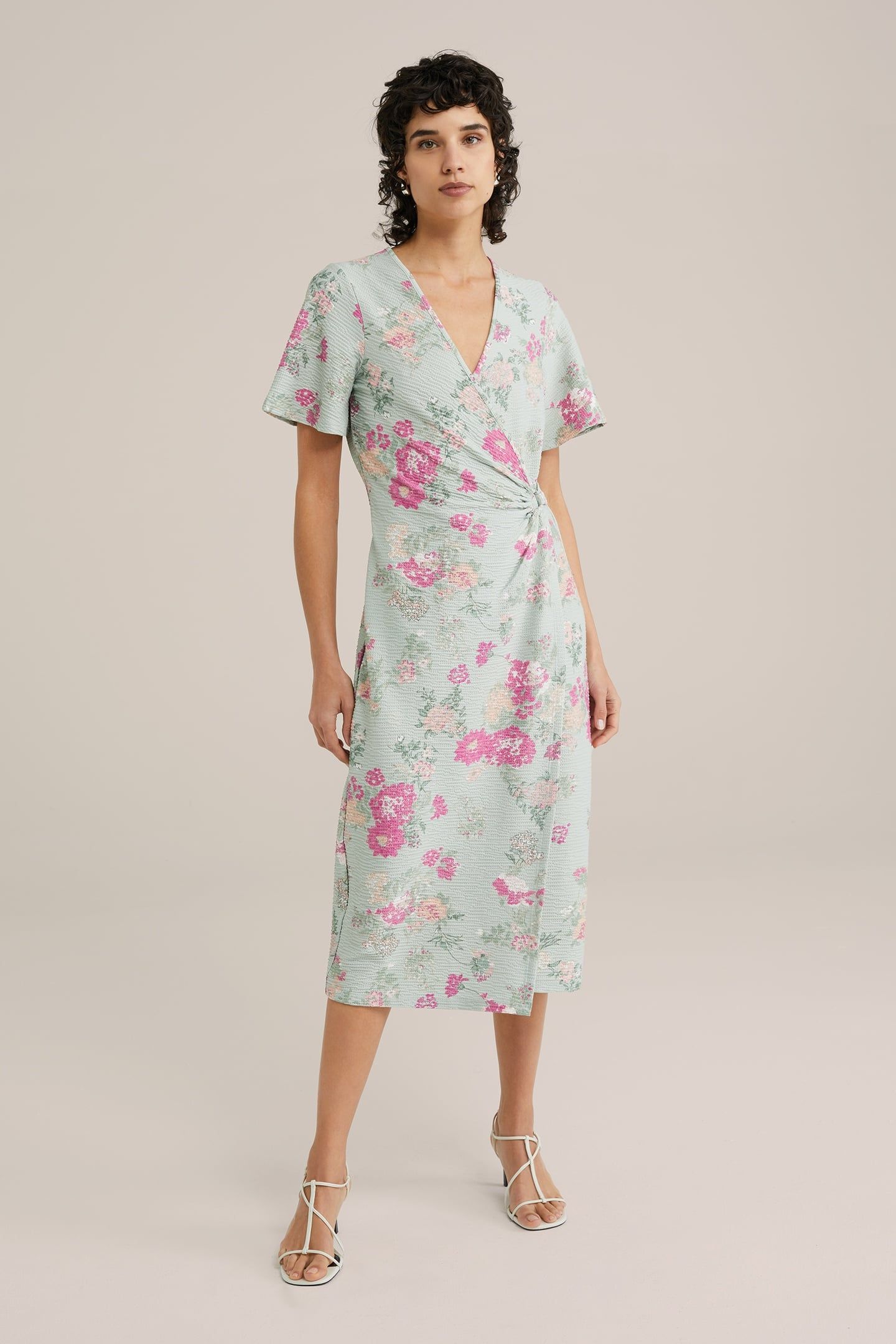 DRESS MID LENGTH MINT GREEN 11