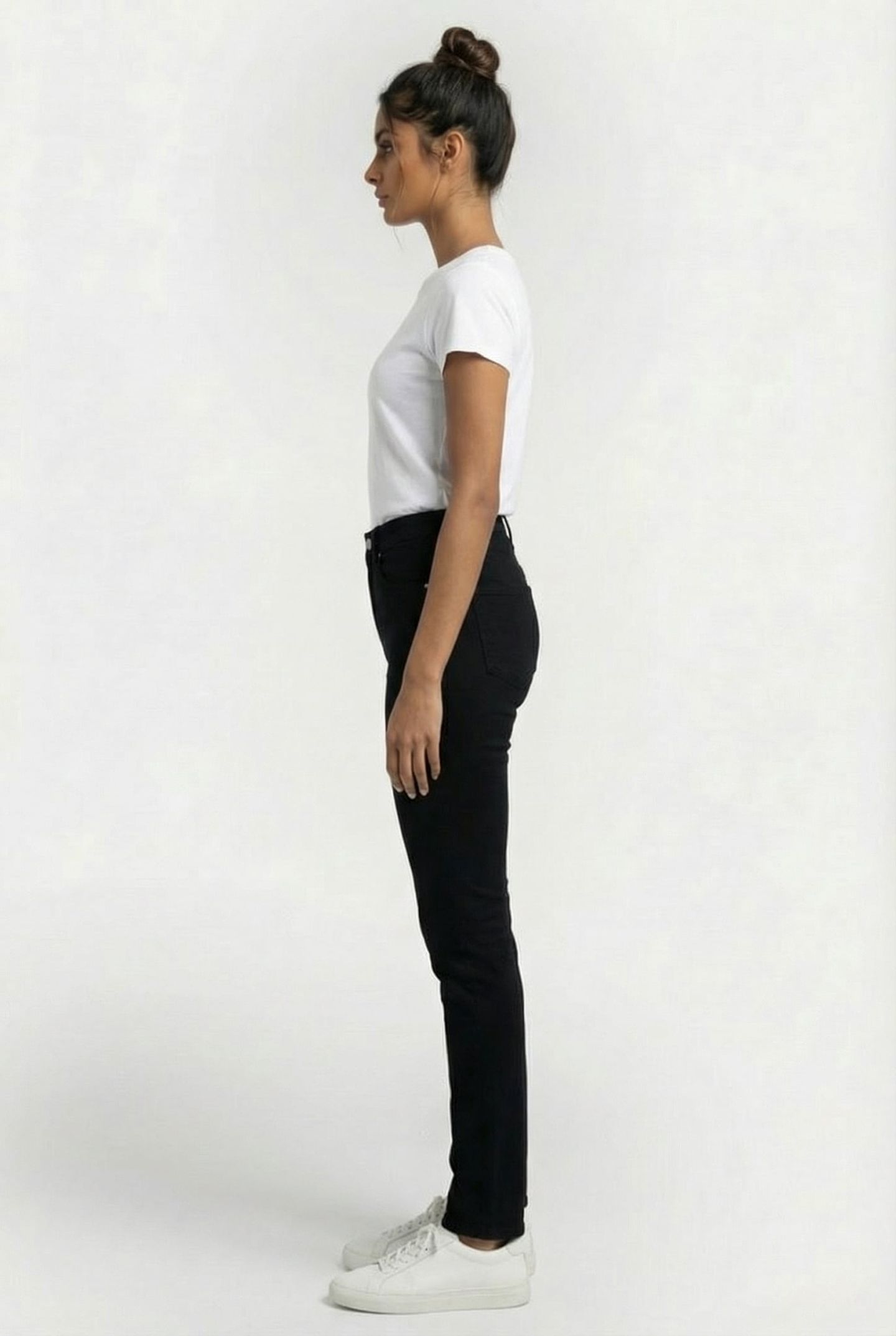 R REBOUND 32 SKINNY JEANS BLACK 3