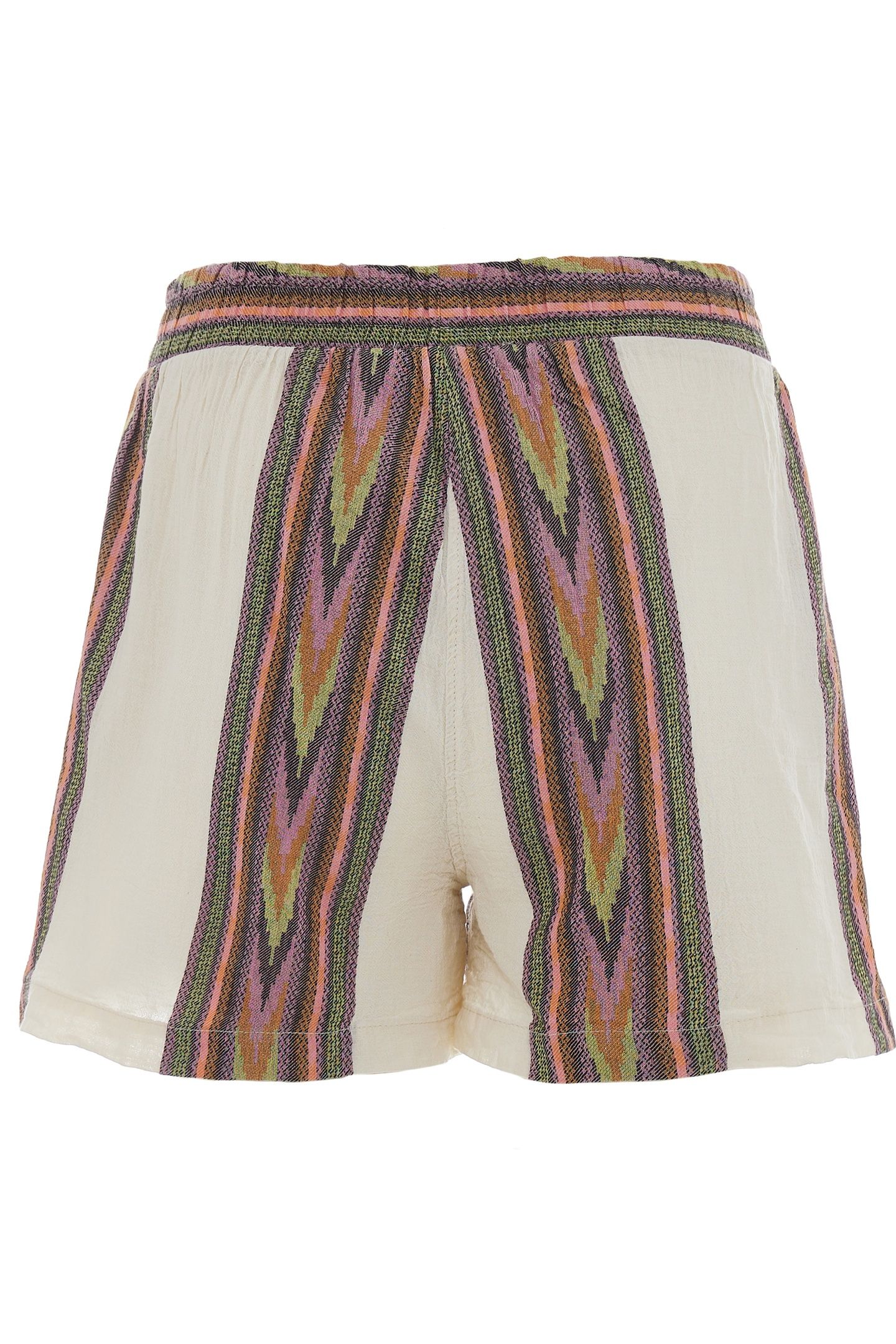 ATI SHORTS JACQUARD PINK GREEN 2