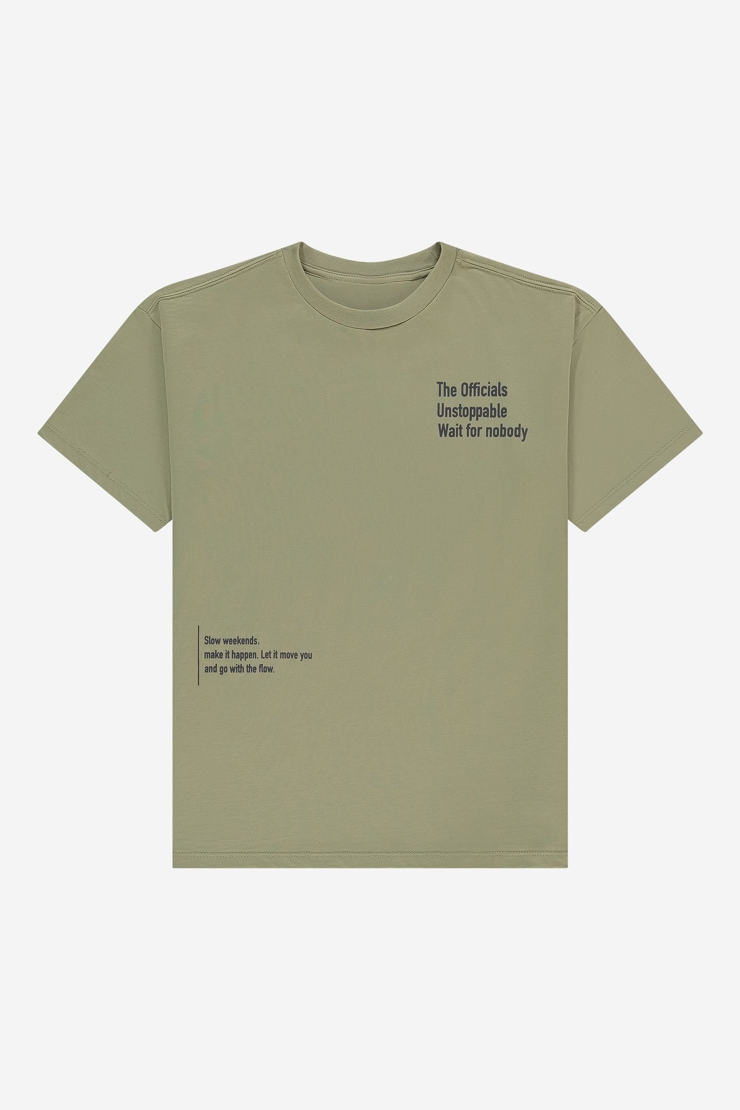 UNSTOP OVERSIZED T-SHIRT ARTICHOKE 2