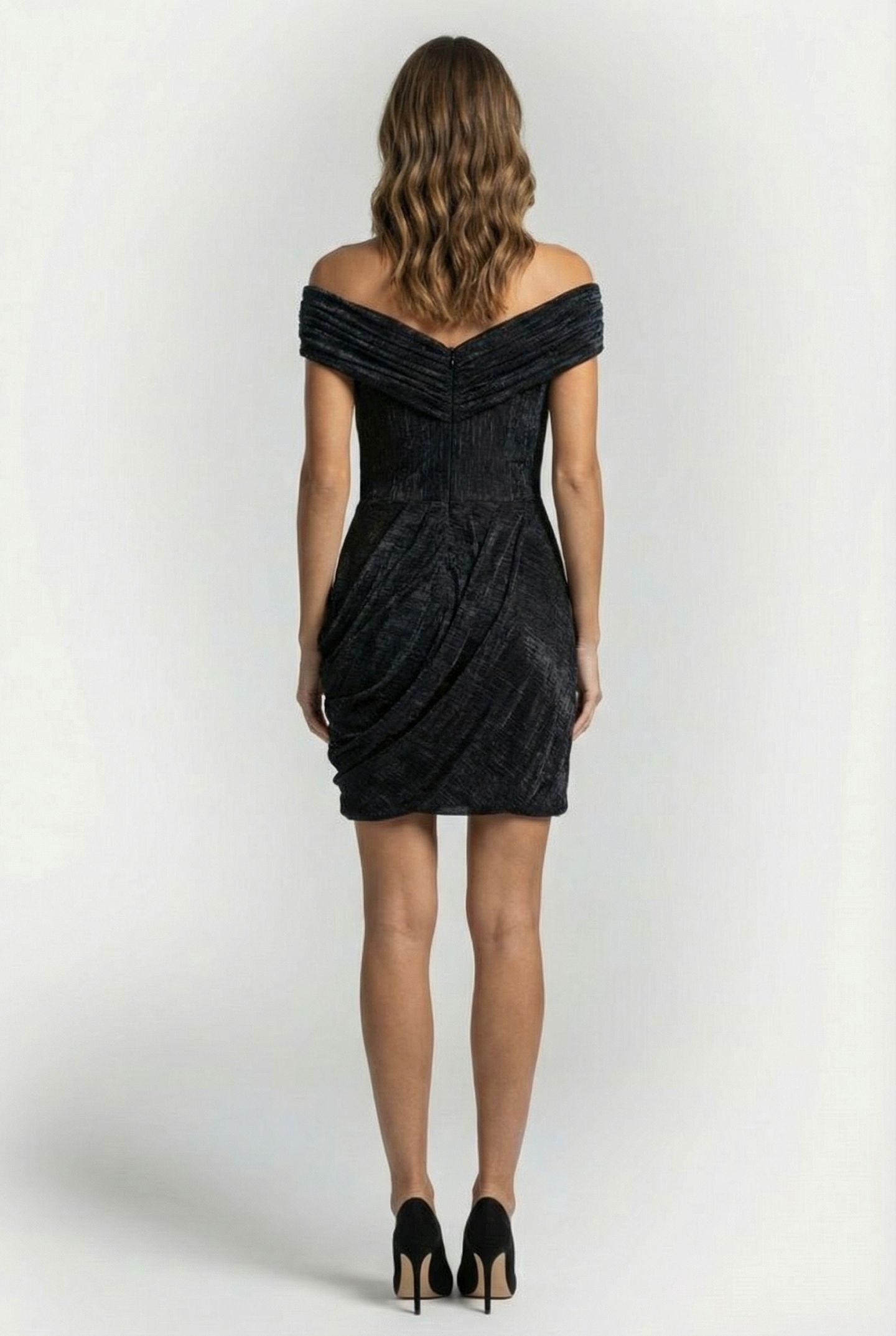 DILIE DRESS BLACK LUREX 2