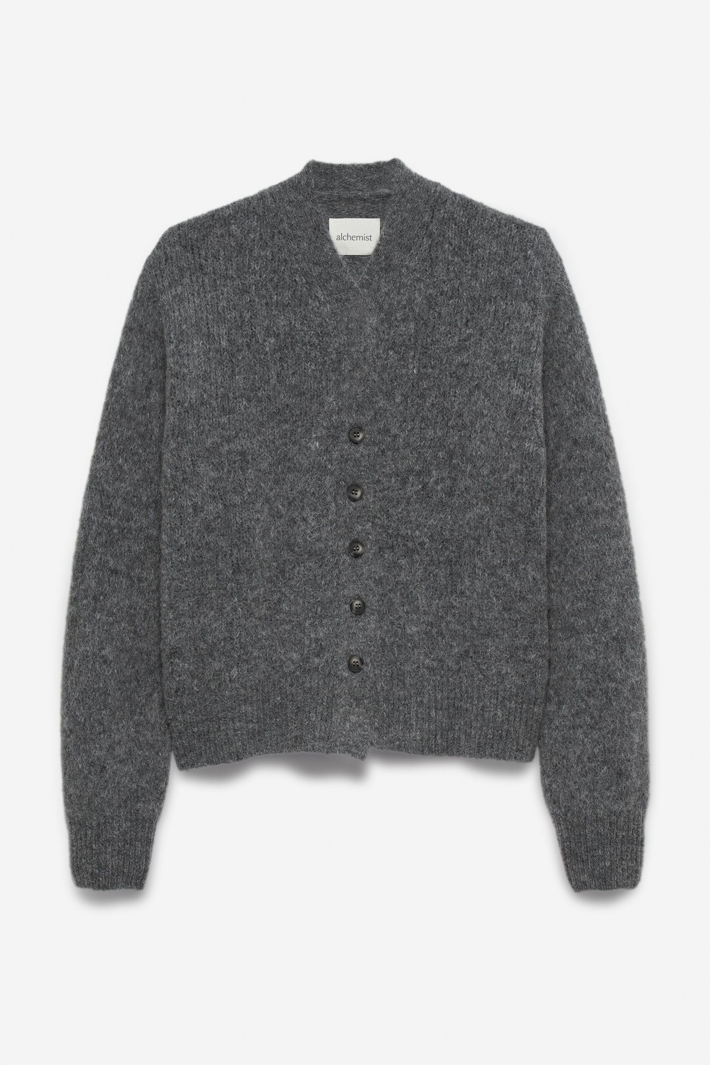 JADE CARDIGAN DARK GREY MELANGE 4