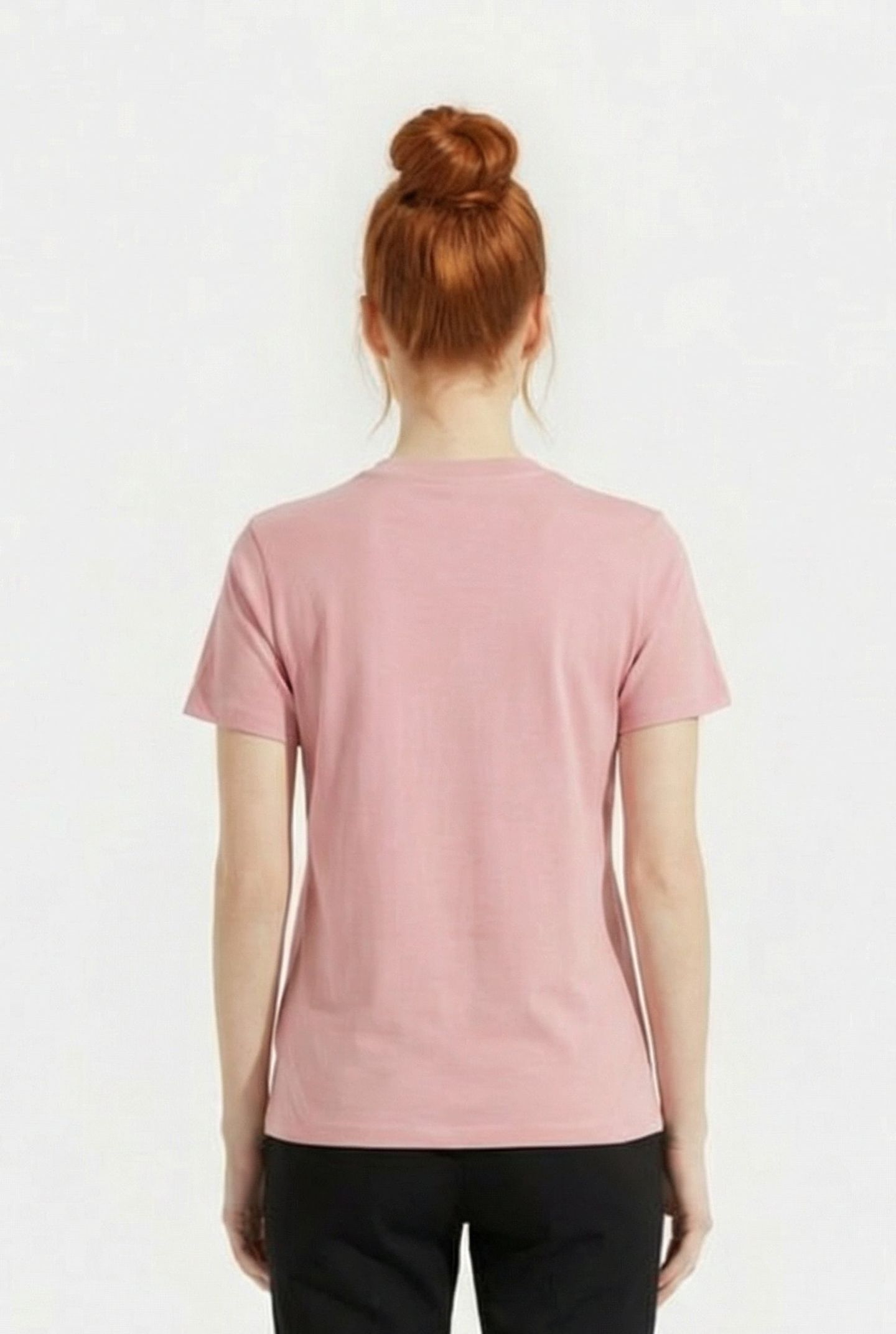 FRENCH CONNECTION TEE WASHED PINK/WHITE 3