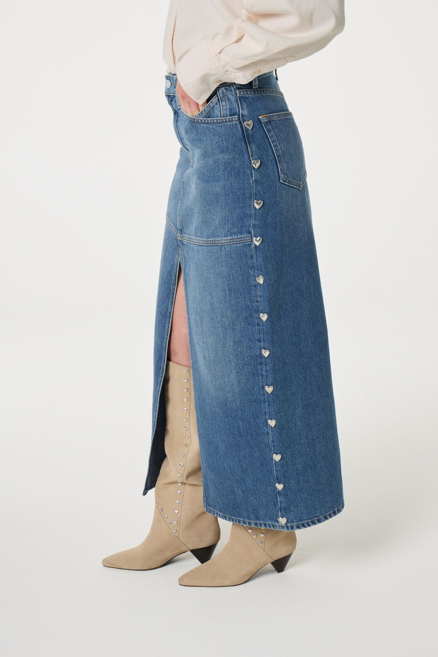 MAYA DENIM SKIRT MEDIUM AGED 2