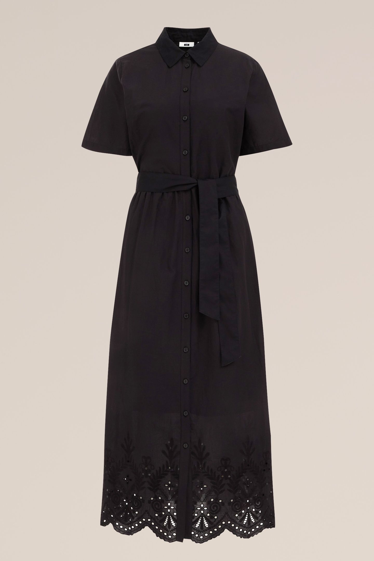 DRESS MID LENGTH BLACK 10