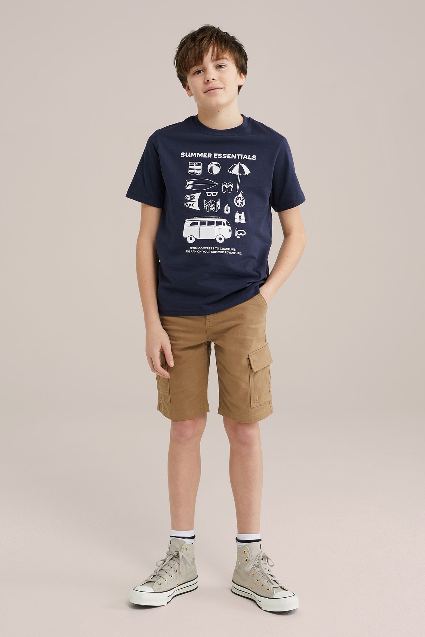 CARGO PANTS LIGHT BROWN 7