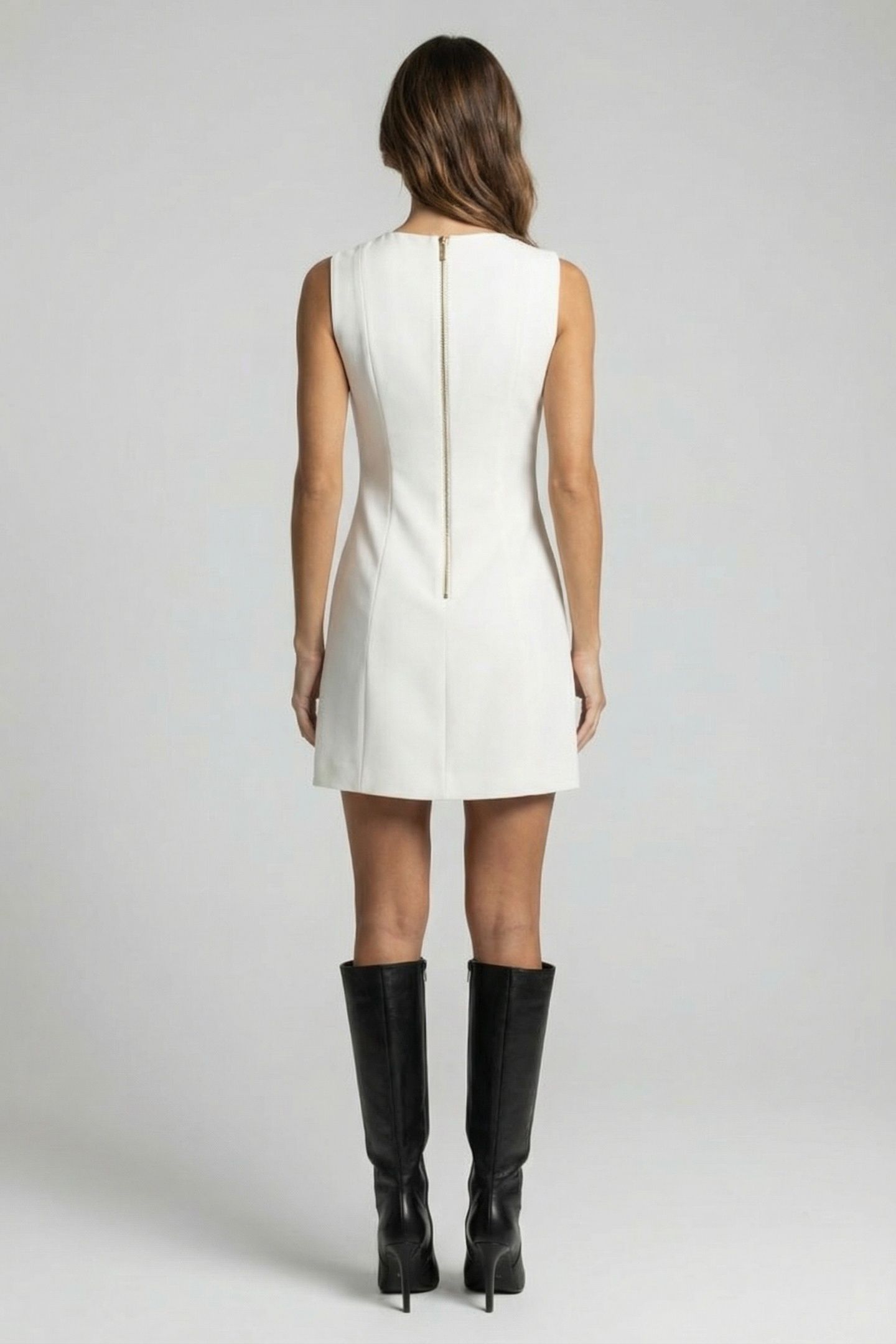 MARCIANO BY GUESS BECKY SL DRESS MACADAMIA 2