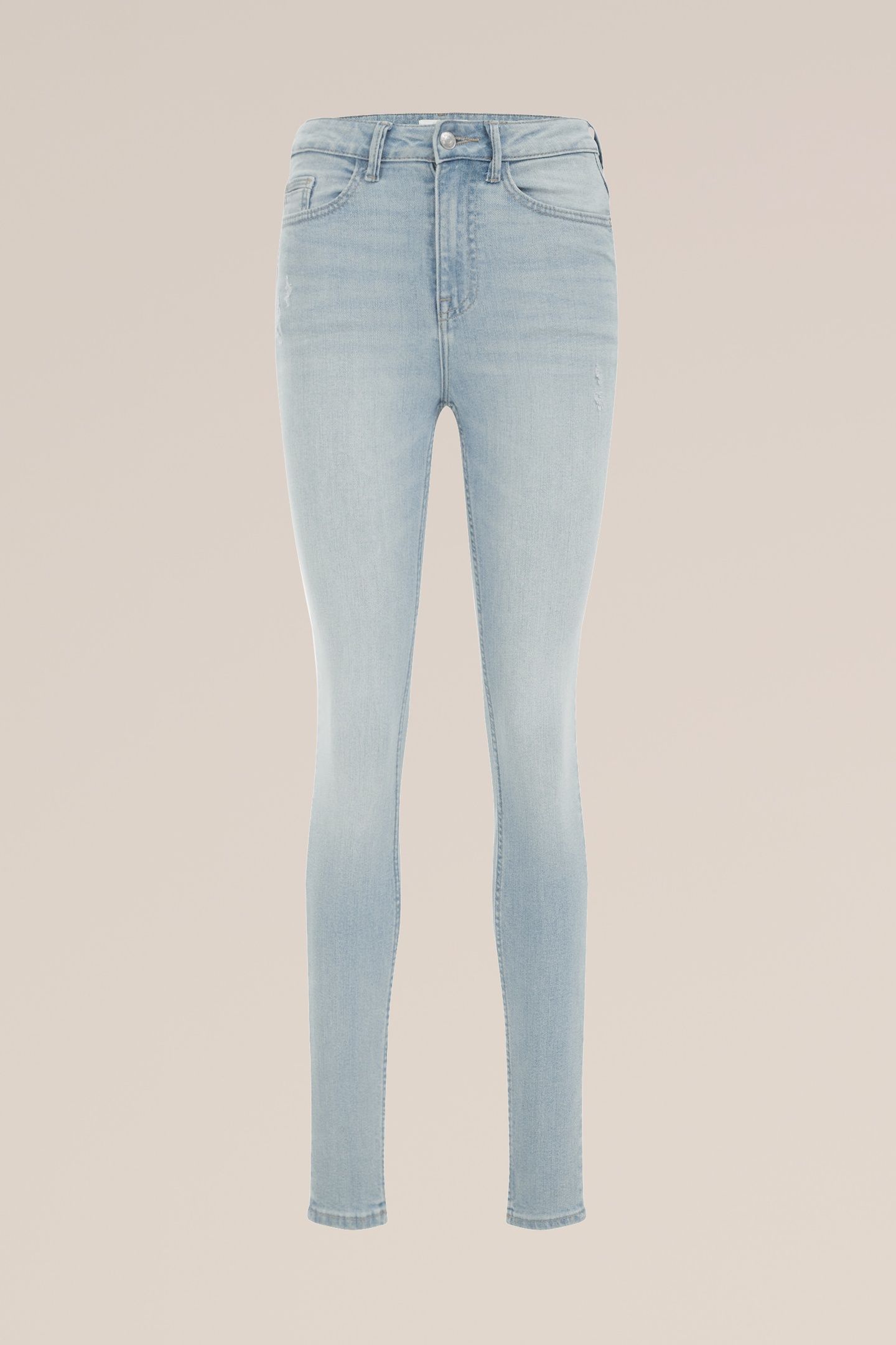 5-POCKET HIGH WAIST BRIGHT BLUE 10