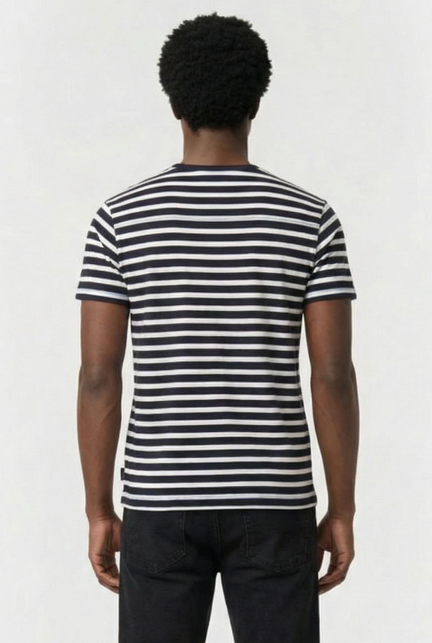 MID STRIPE POCKET Y/D SS25 MARINE/ECRU 2