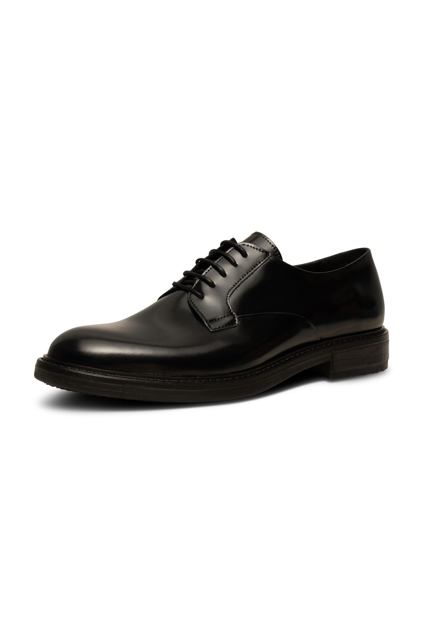 STANLEY DERBY POLIDO LEATHER SHOES BLACK 5