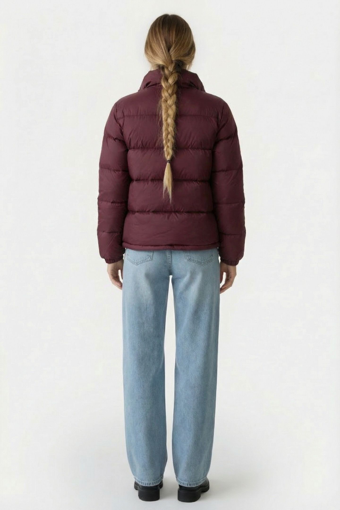 CARDIFF DOWN JACKET AUBERGINE 2