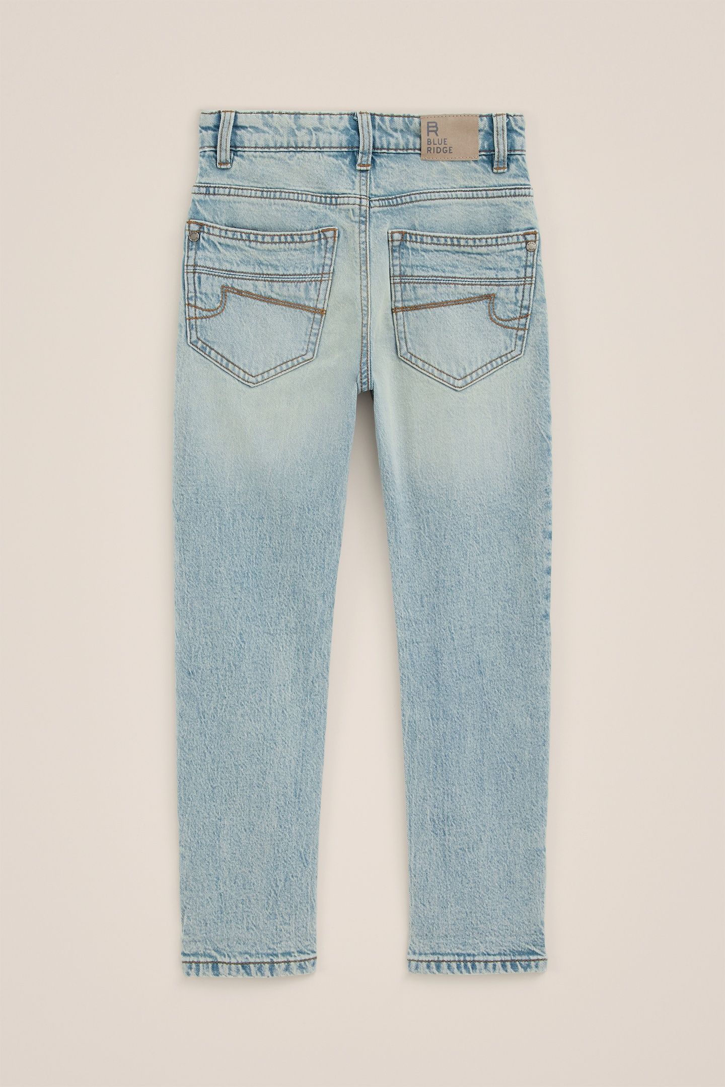 5-POCKET MID WAIST LIGHT BLUE 4