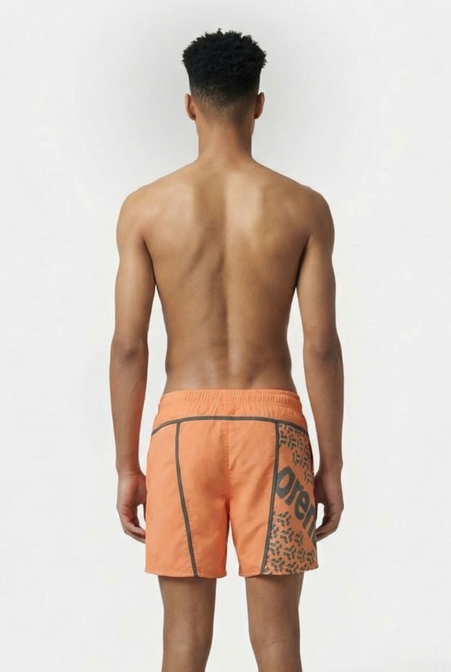 MEN'S ARENA PRO-FILE BEACH BOXER LOGO NESPOLA-ASPHALT 2