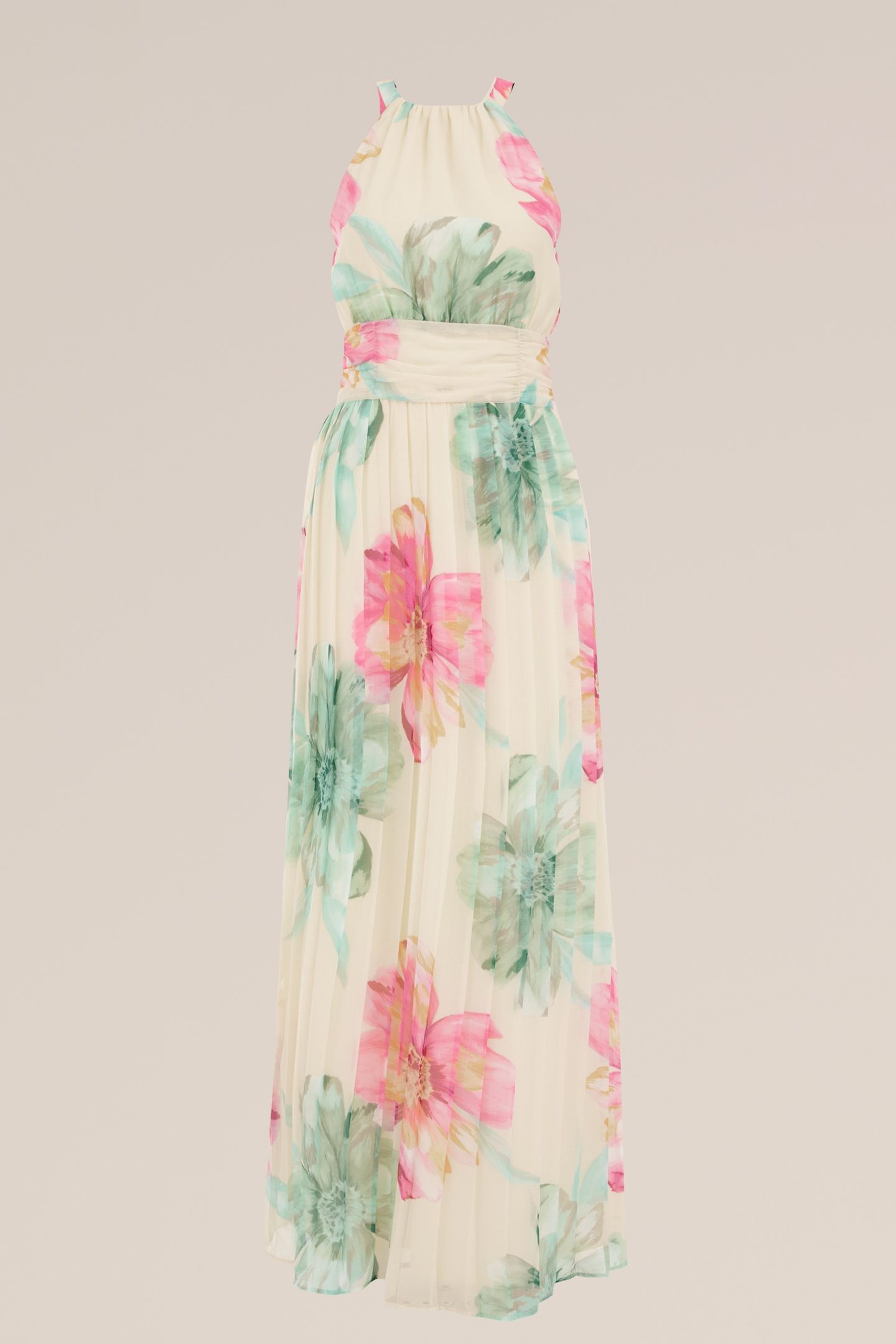 DRESS MAXI LENGTH LIGHT YELLOW 12