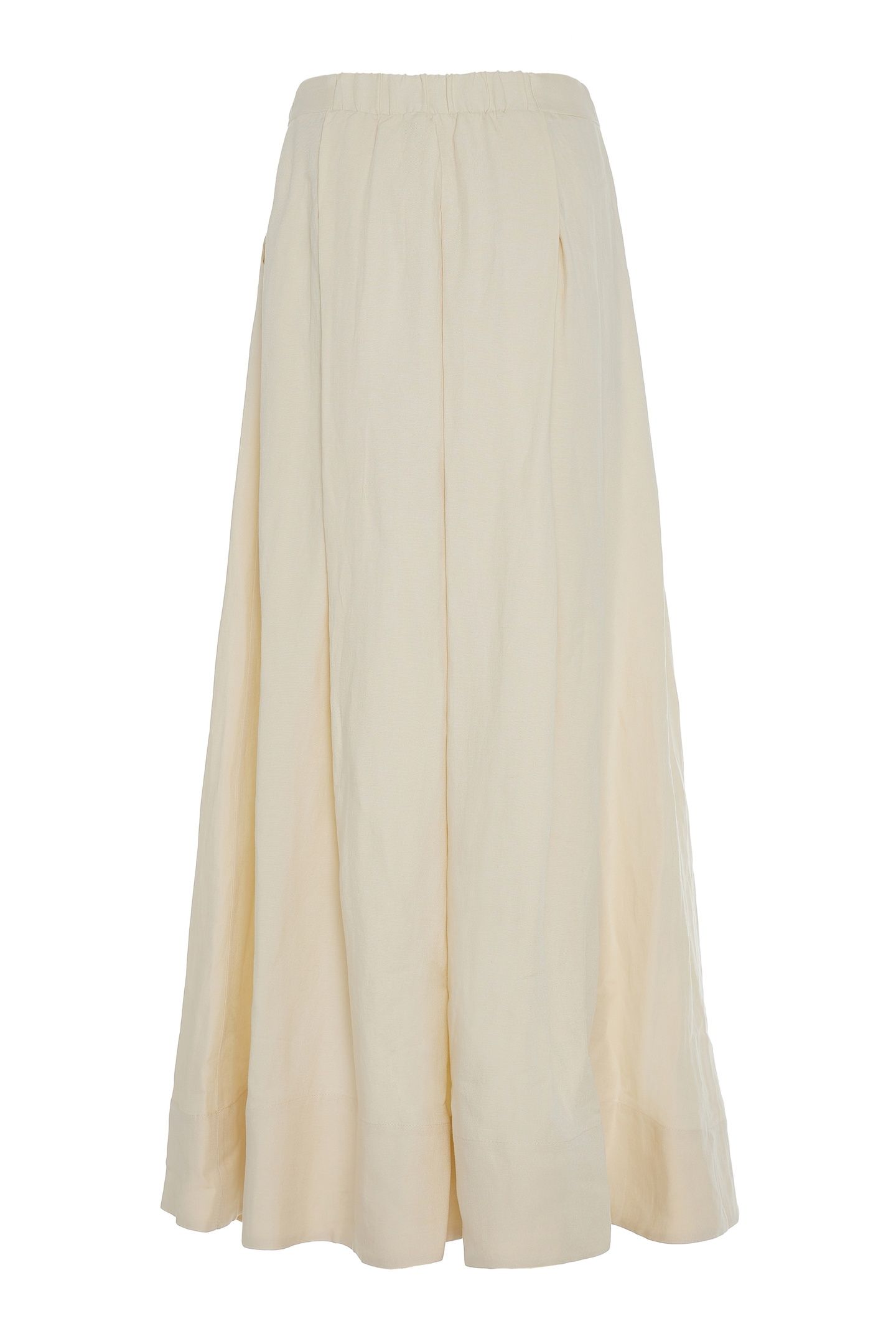 LOYALTY LONG SKIRT LINO ECRU 3
