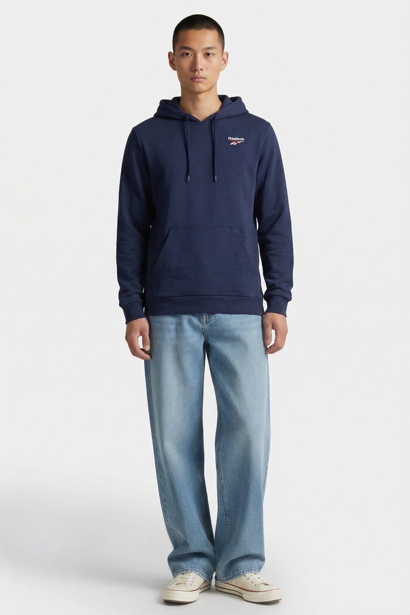 REEBOK IDENTITY SMALL LOGO HOODIE 1