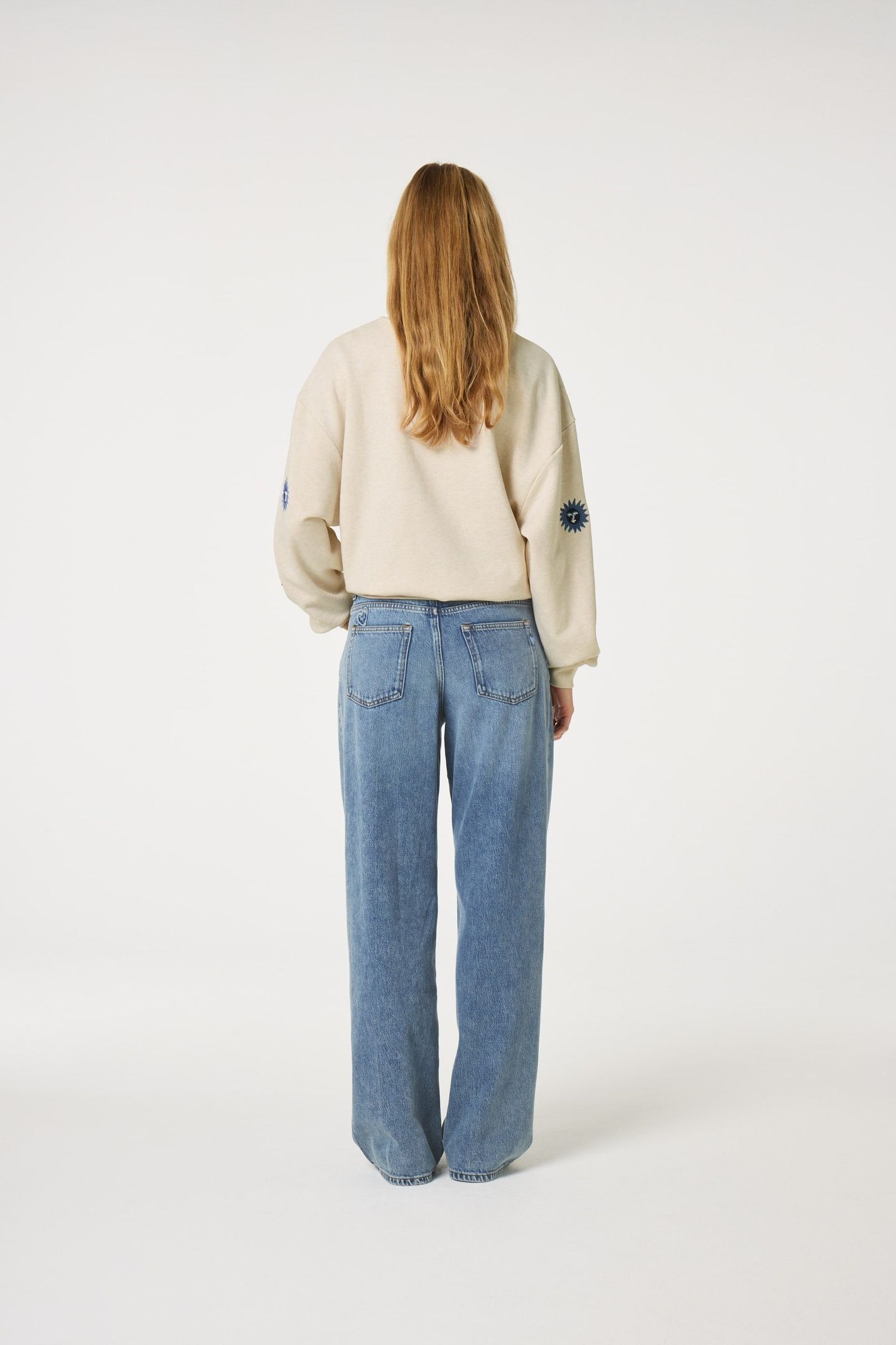 LUNA SWEATER OATMEAL MELANGE 3