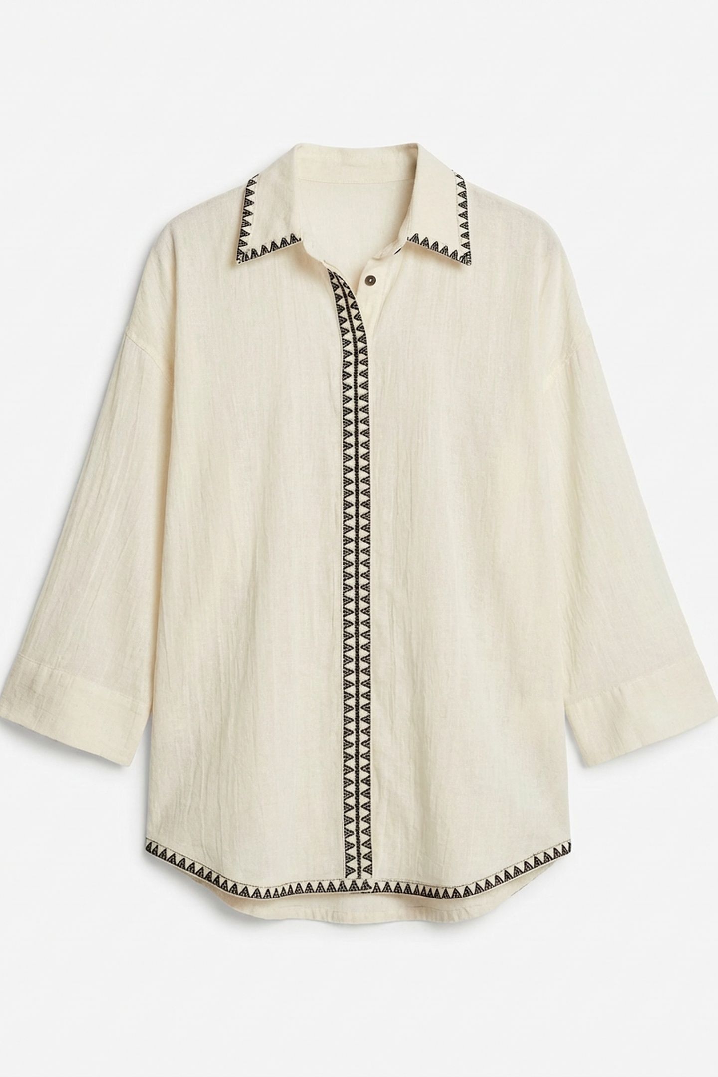 GAIA SHIRT GAZE OFFWHITE 2