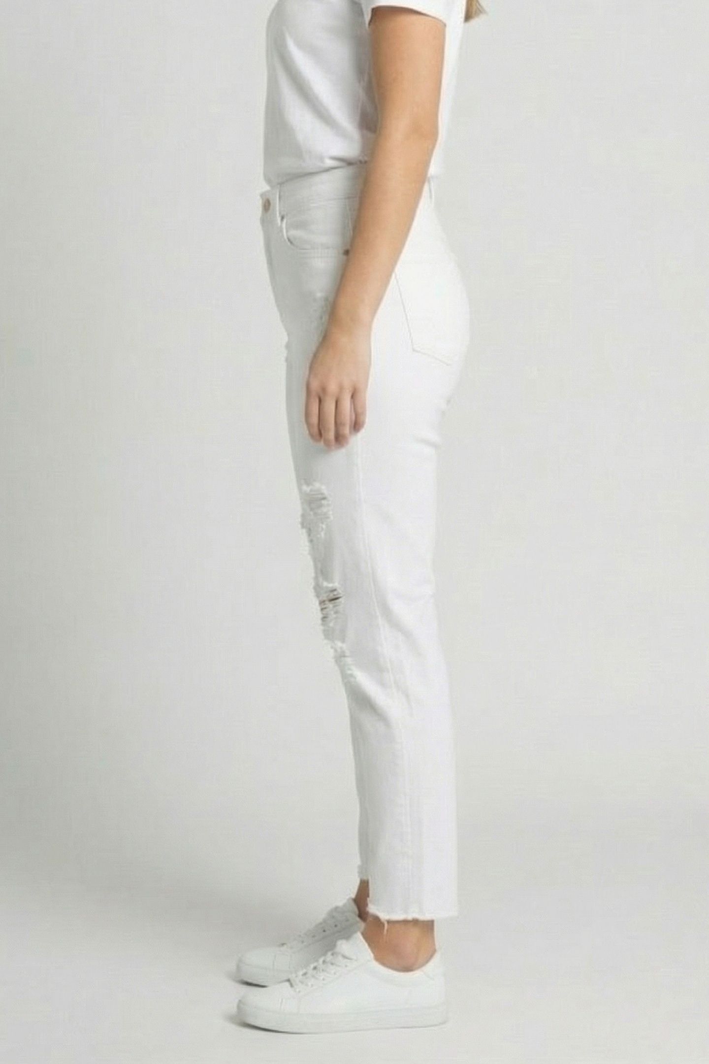 OCEANS CROPPED JEANS WHITE 3