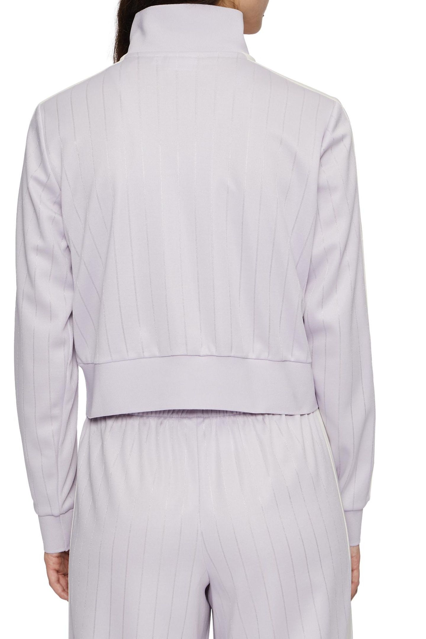 LORCE CROPPED TRACK JACKET THISTLE 3