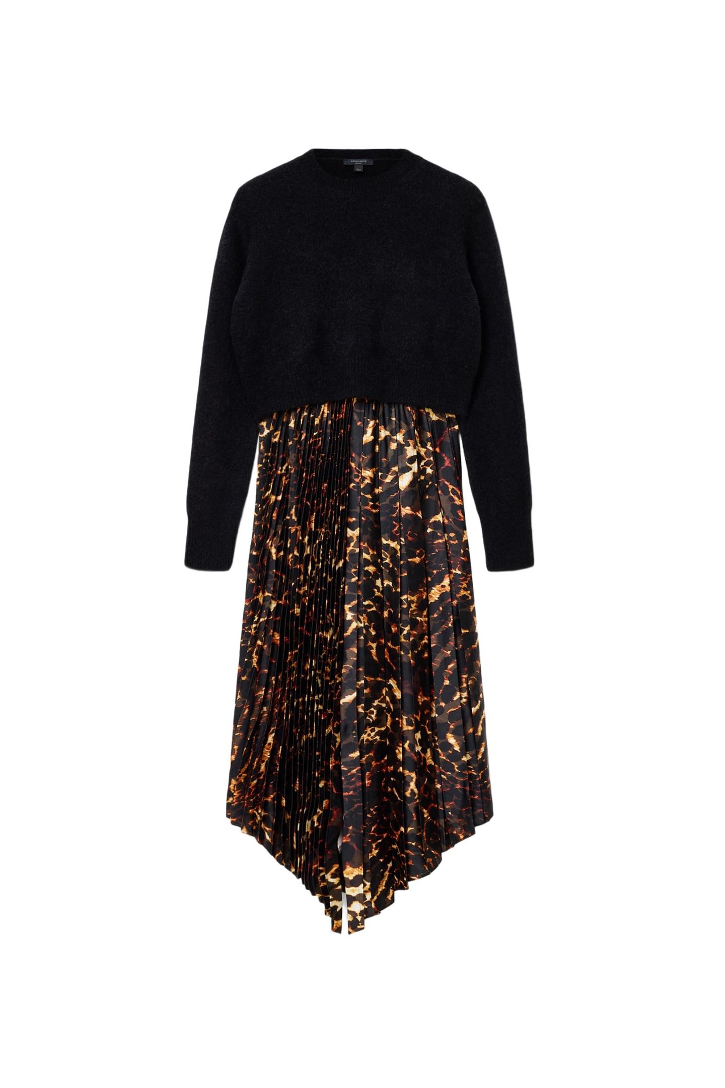 JAX PARDUS DRESS BLACK/BITTER BROWN 8