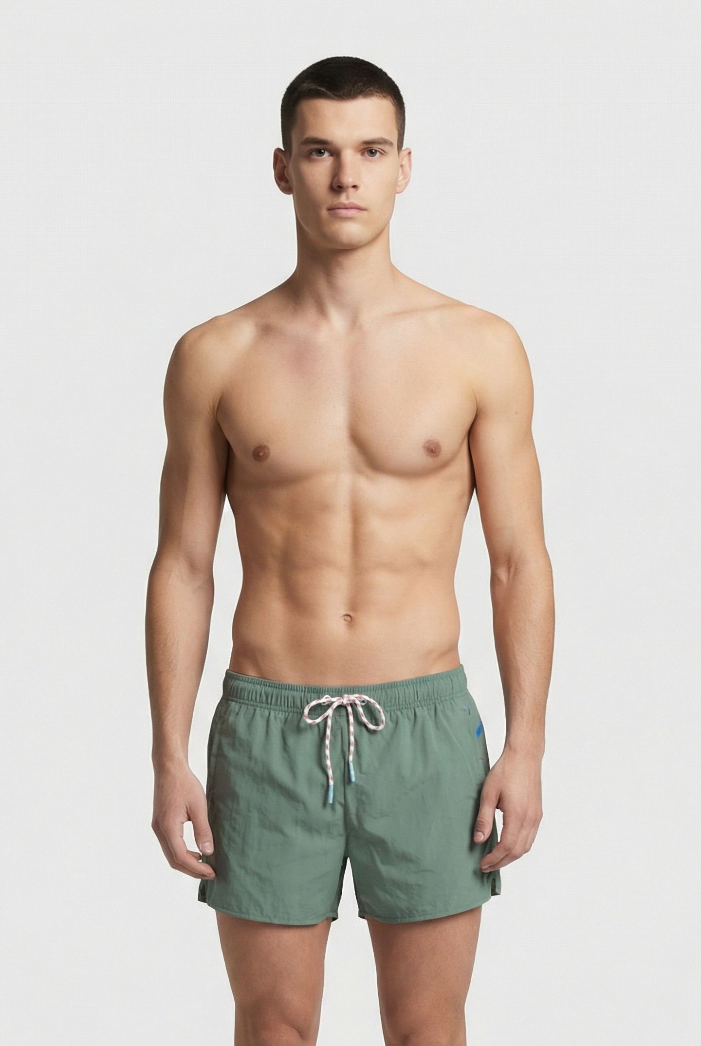 MEN'S ARENA PRO-FILE BEACH X-SHORT SAGE-ROYAL-JADE-GREEN QUA 1