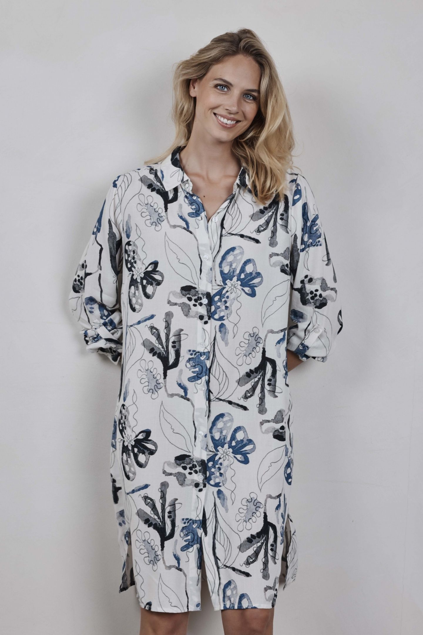TUNIC CHILL OUT OFFWHITE AMBIANCE PRINT 2