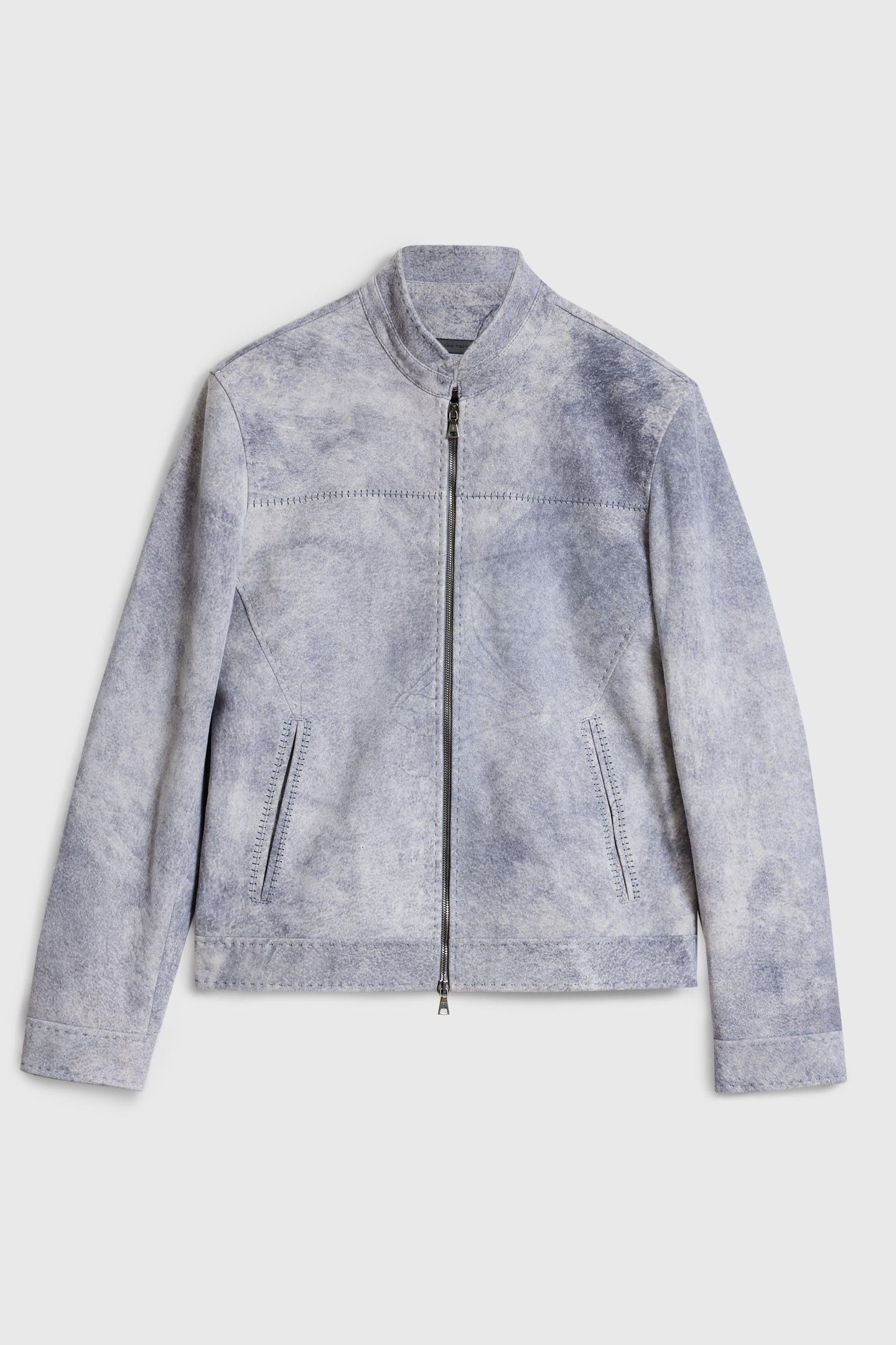 SLIM FIT ZIP FRONT JACKET WITH ARTISAN S HIBISCUS 2
