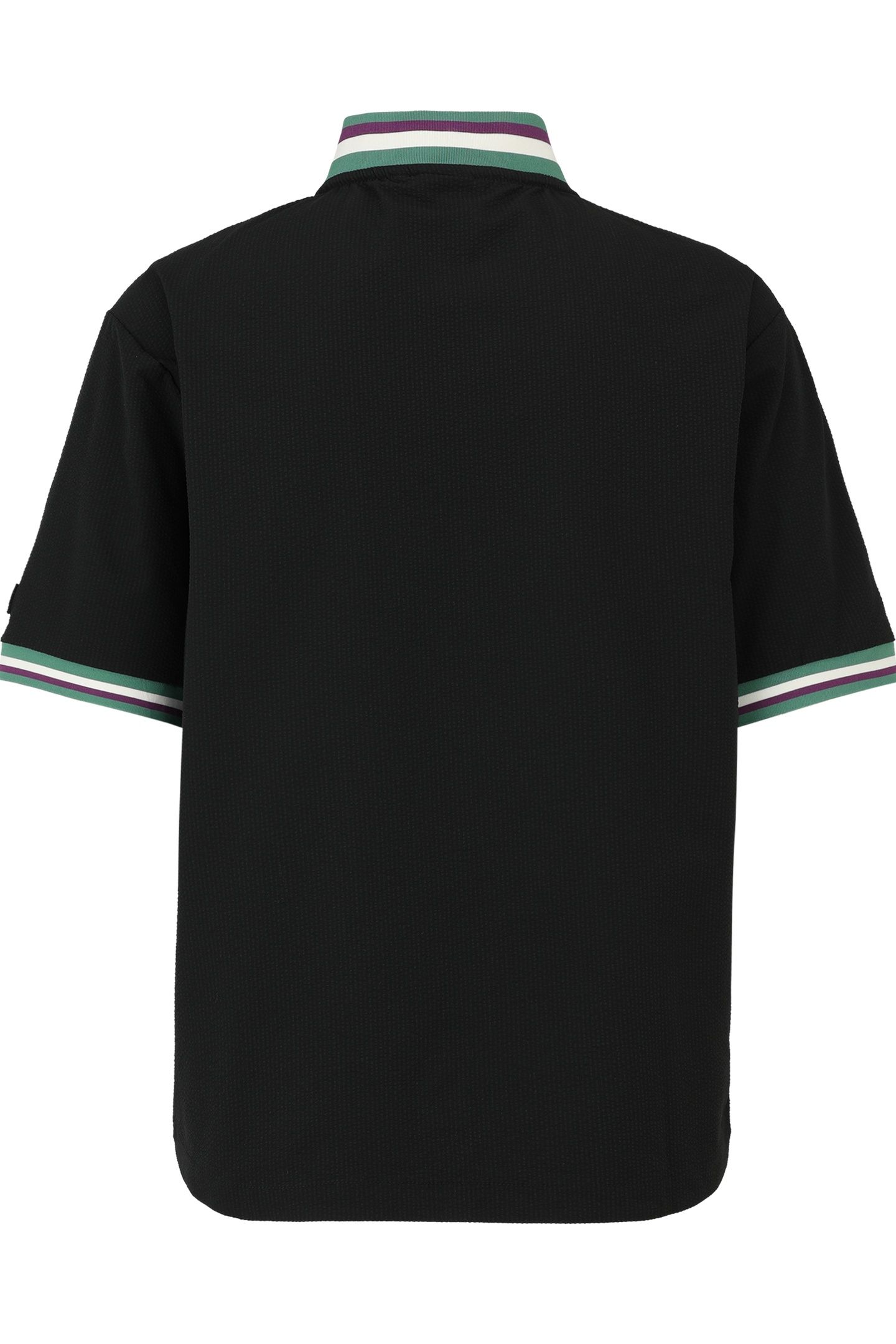 LUZAT LOOSE BASEBALL SHIRT BLACK 4
