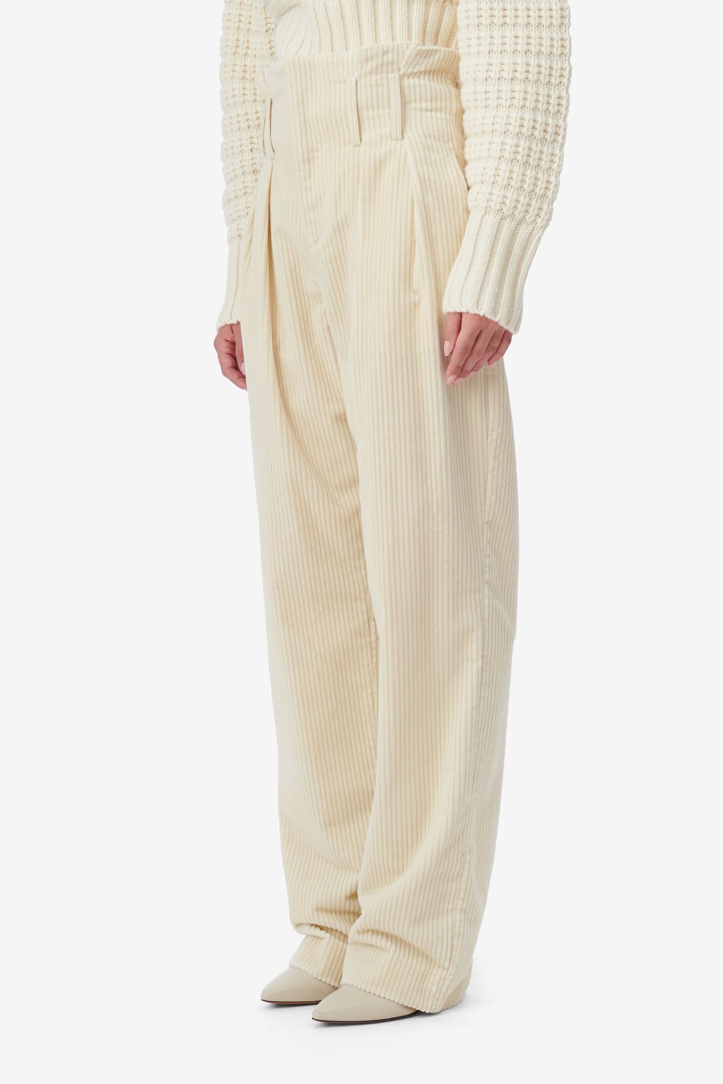 JAKE TROUSER ECRU 4