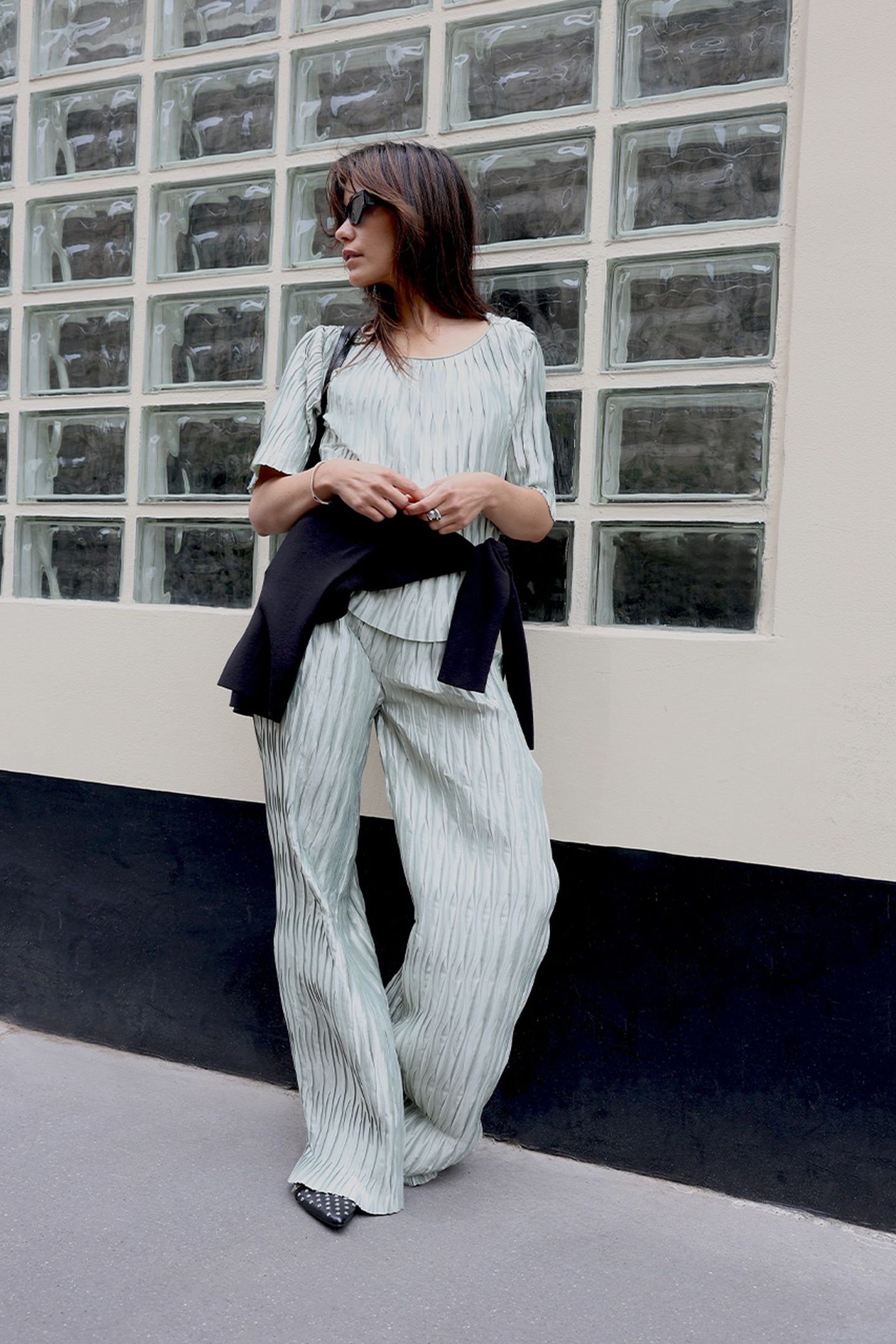 LILIUM PLISSÉ PANTS SOFT PISTACHIO 8
