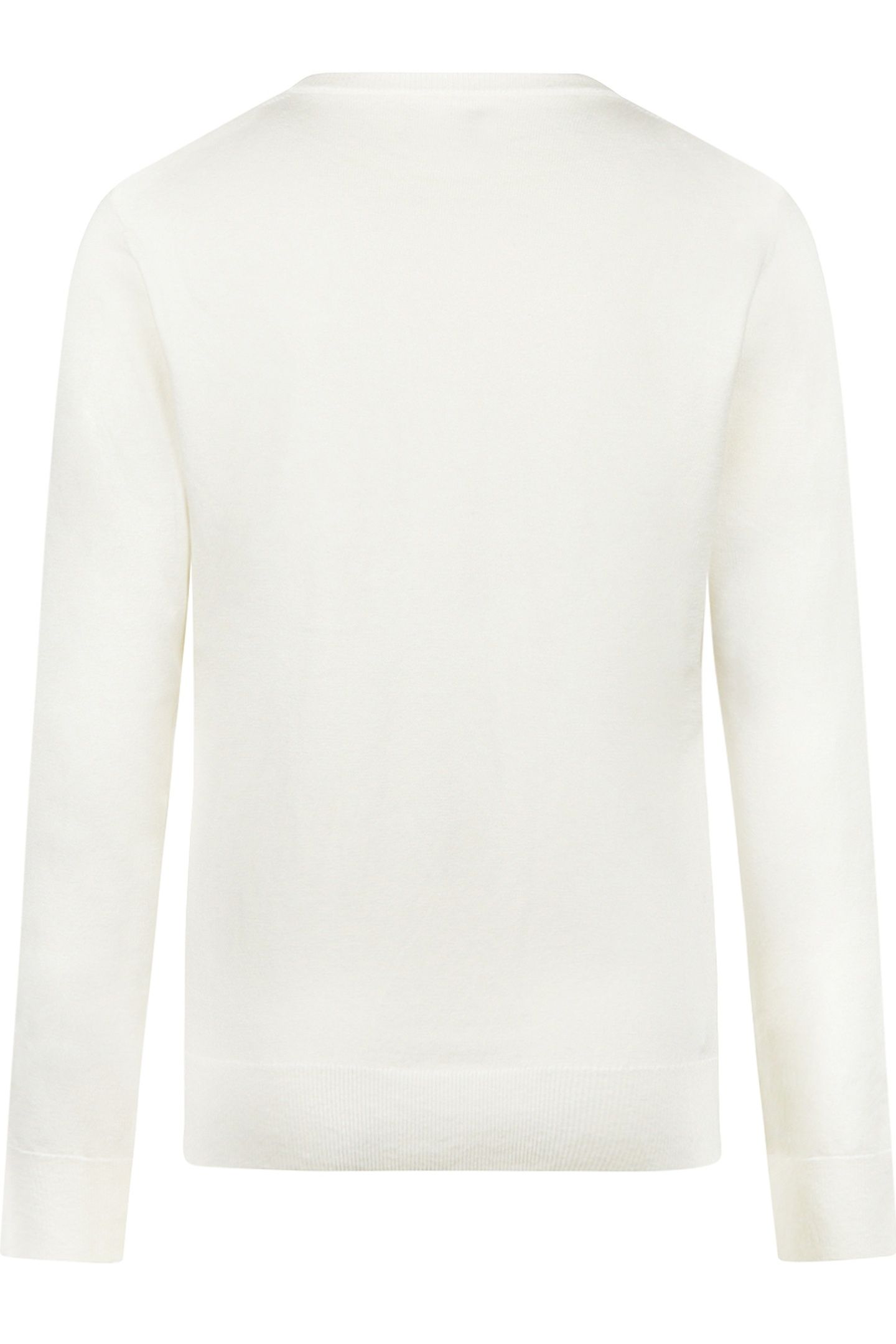 V-NECK SWEATER OFF WHITE 2