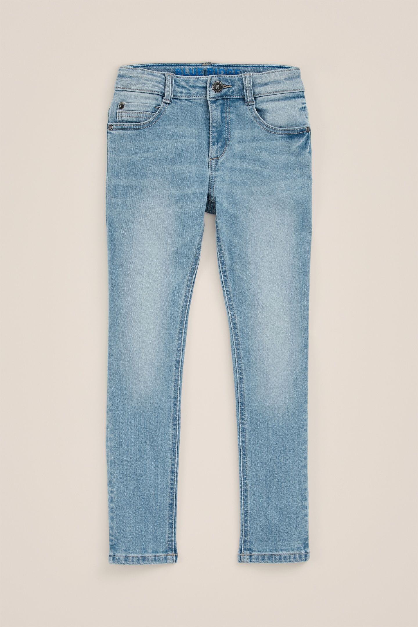 5-POCKET MID WAIST LIGHT BLUE 3