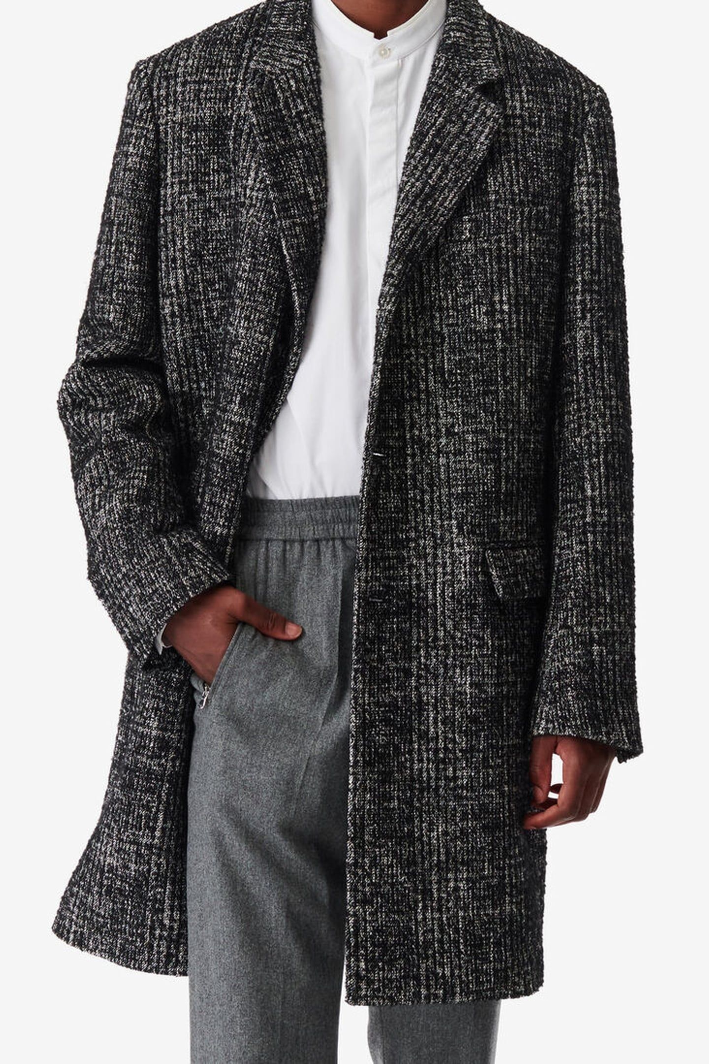 CALVON OUTERWEAR BLACK/WHITE 2