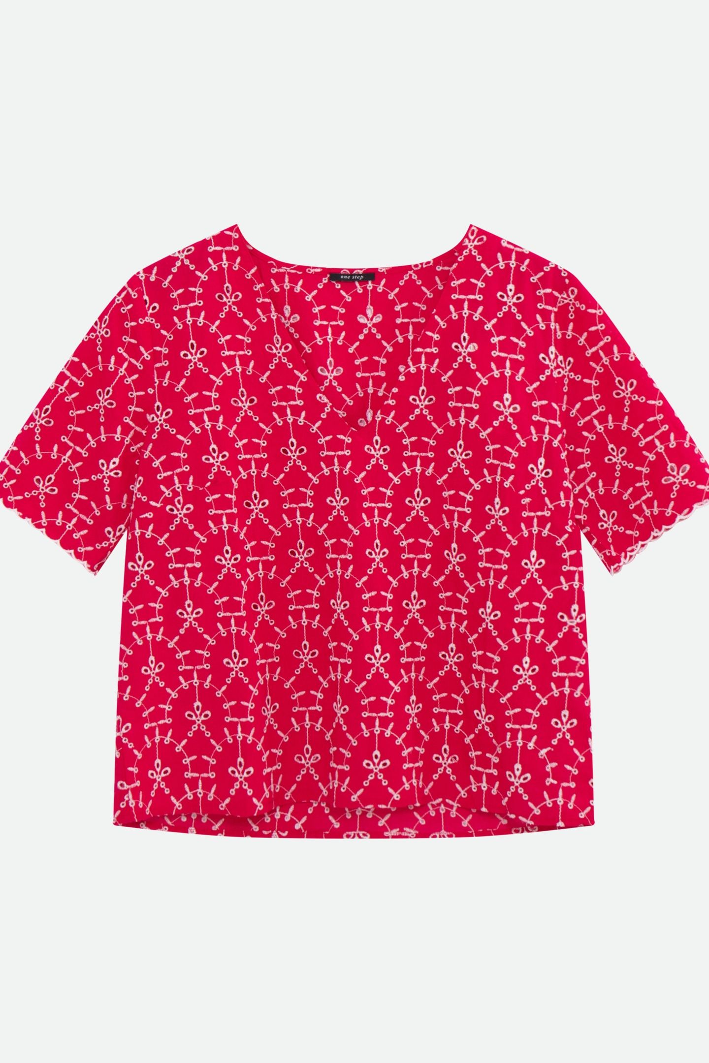 CRUZ - PINK NEO-EMBROIDERY TOP 4