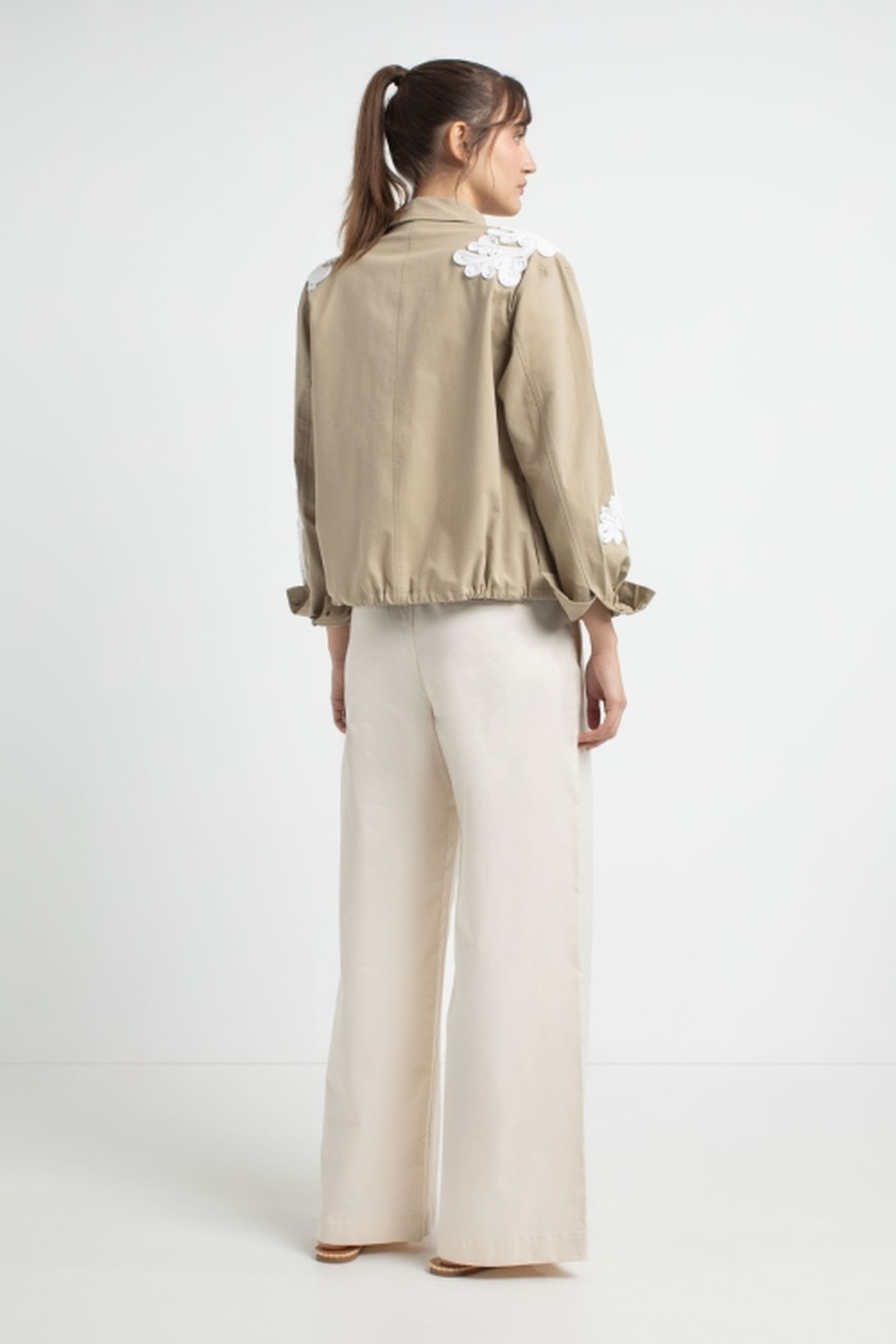 JEANNETTE JACKET LIGHT OLIVE 5