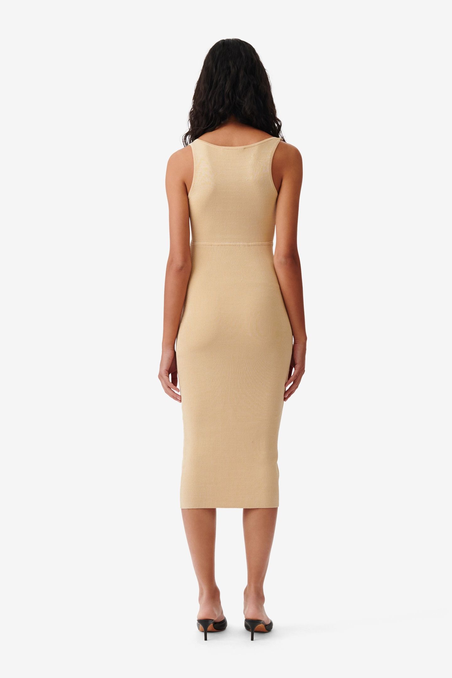 SAHKYO DRESS WHITE/ORANGE 3